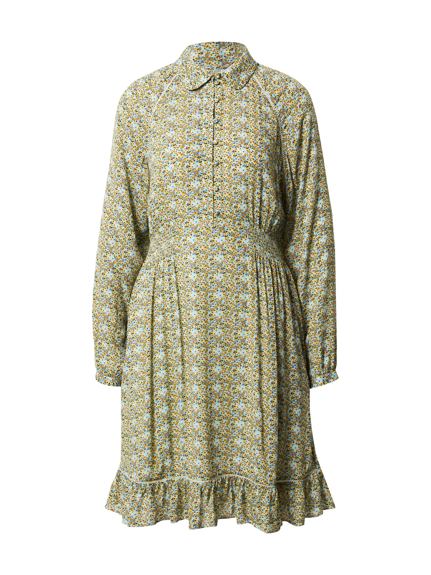 SCOTCH & SODA Rochie tip bluză albastru / albastru deschis / galben deschis / verde stuf - Pled.ro