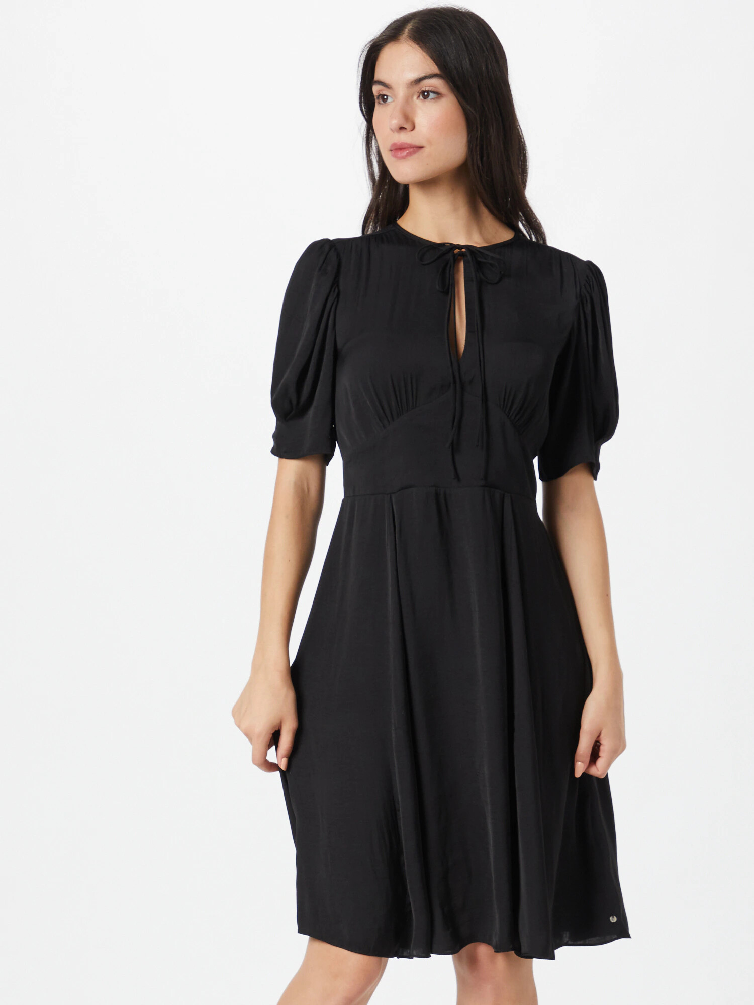 SCOTCH & SODA Rochie tip bluză 'Drapey' negru - Pled.ro