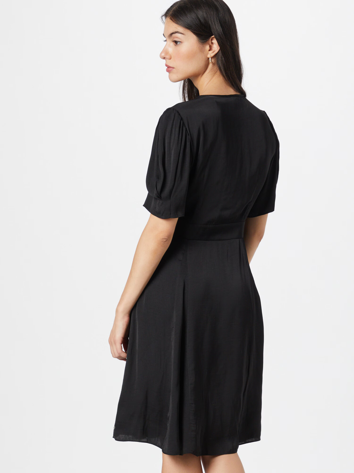 SCOTCH & SODA Rochie tip bluză 'Drapey' negru - Pled.ro