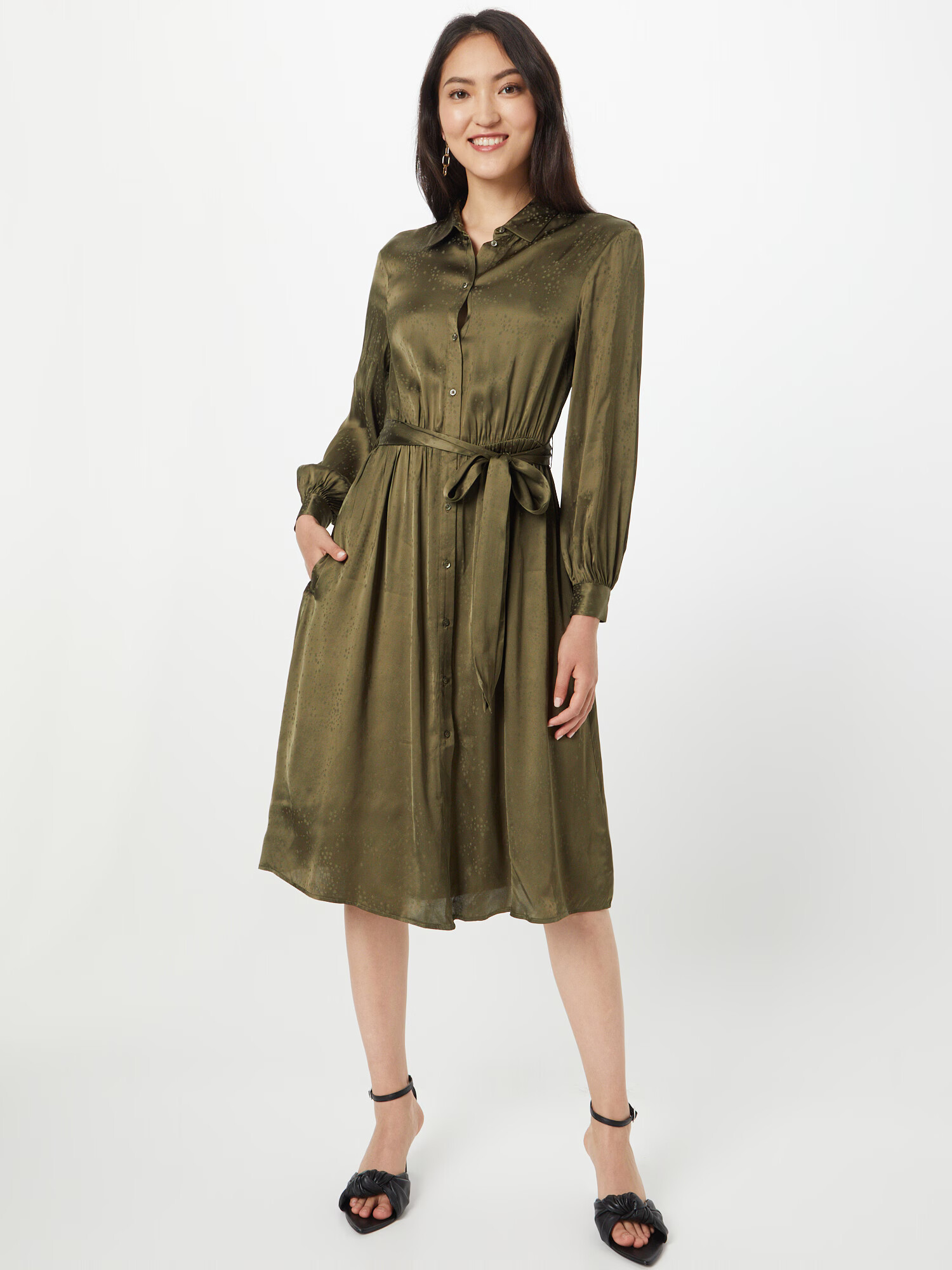 SCOTCH & SODA Rochie tip bluză 'Karis' oliv - Pled.ro