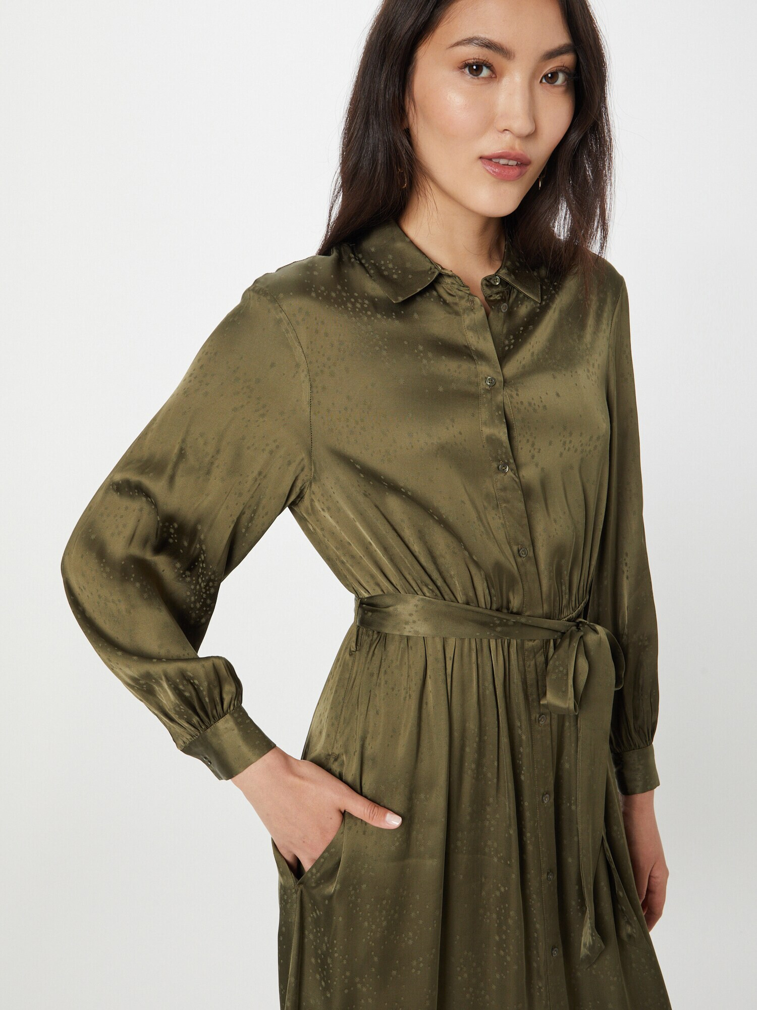 SCOTCH & SODA Rochie tip bluză 'Karis' oliv - Pled.ro