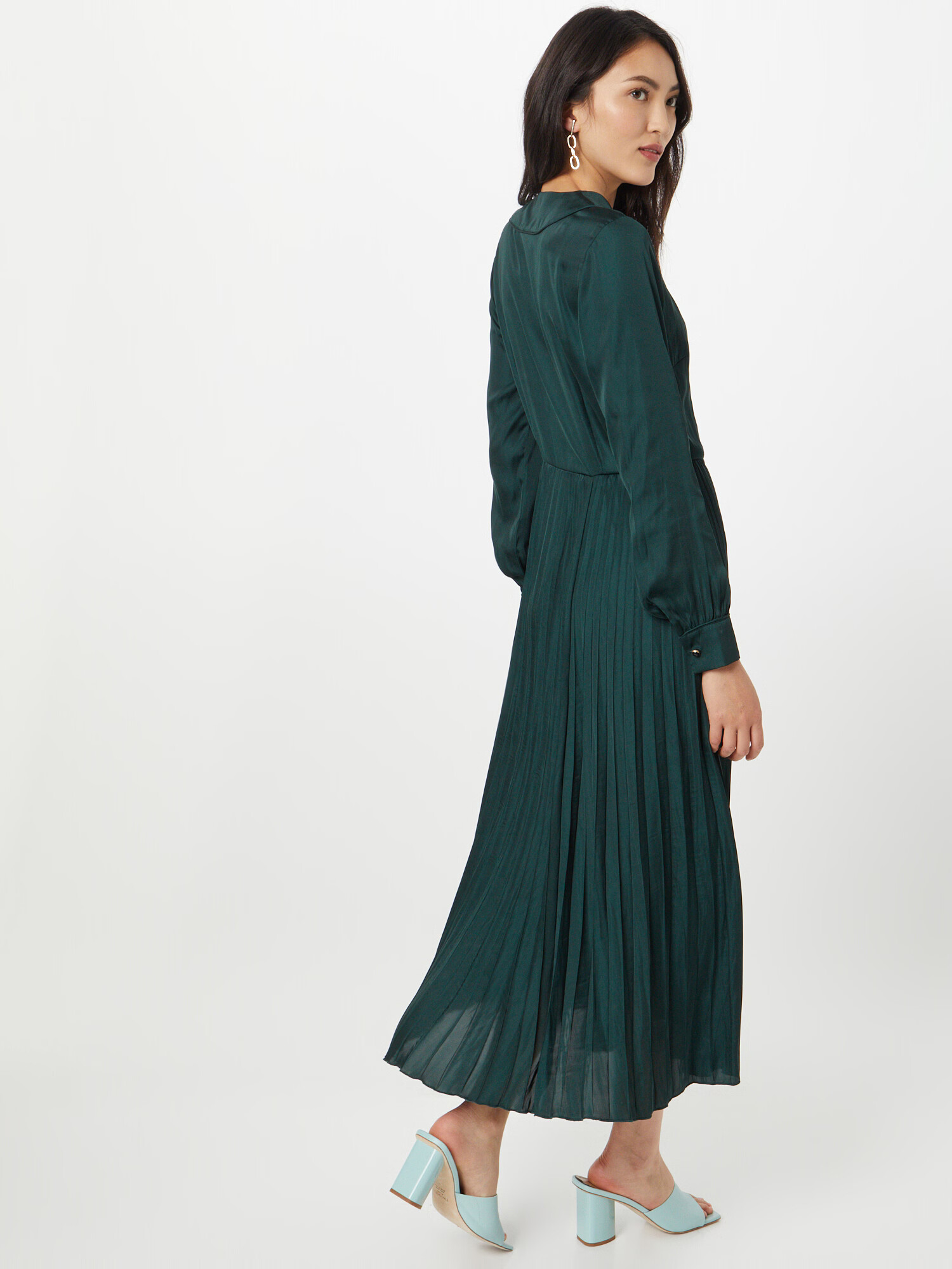 SCOTCH & SODA Rochie verde pin - Pled.ro