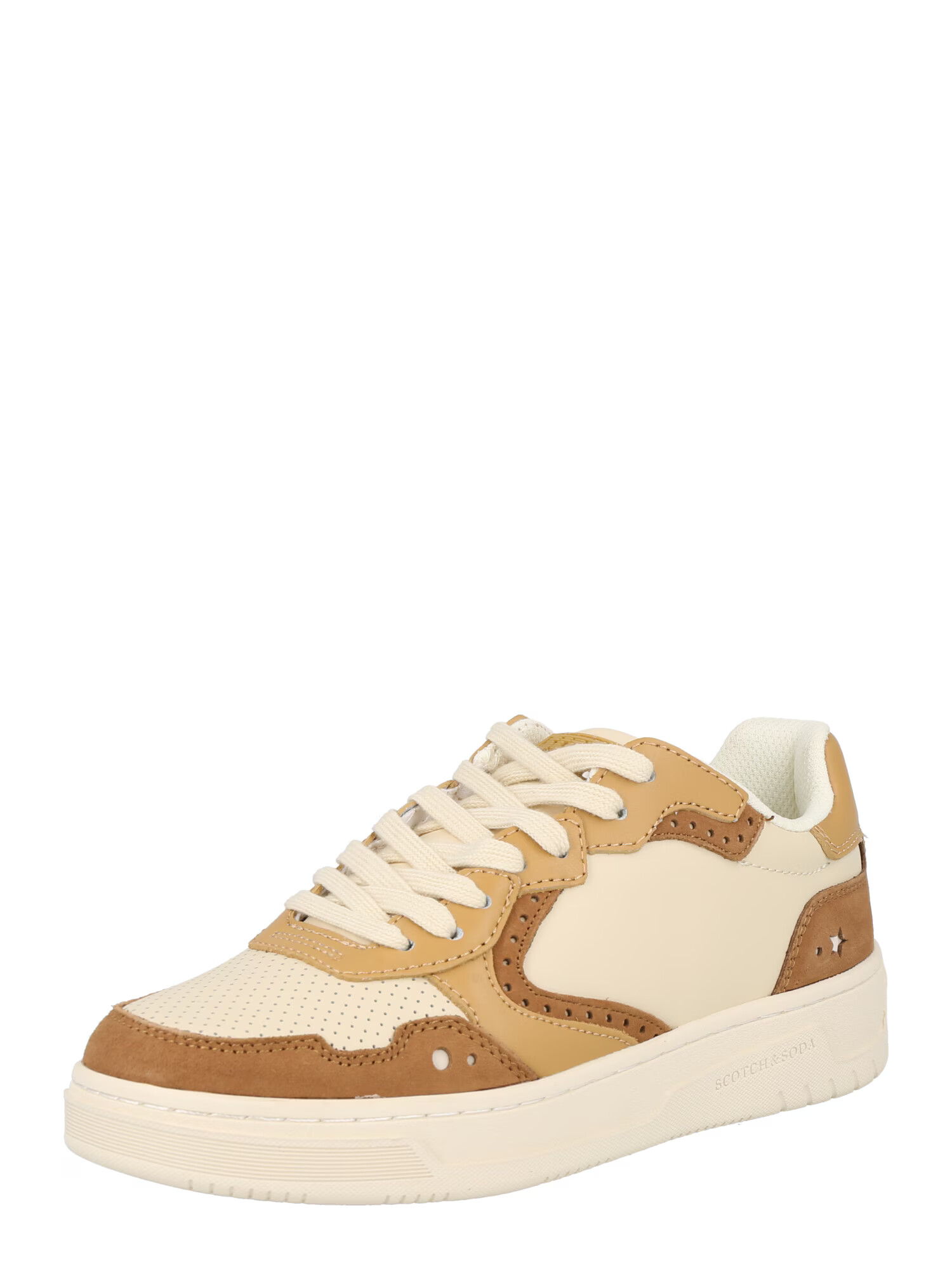 SCOTCH & SODA Sneaker low 'Elli' bej / nisipiu / maro - Pled.ro