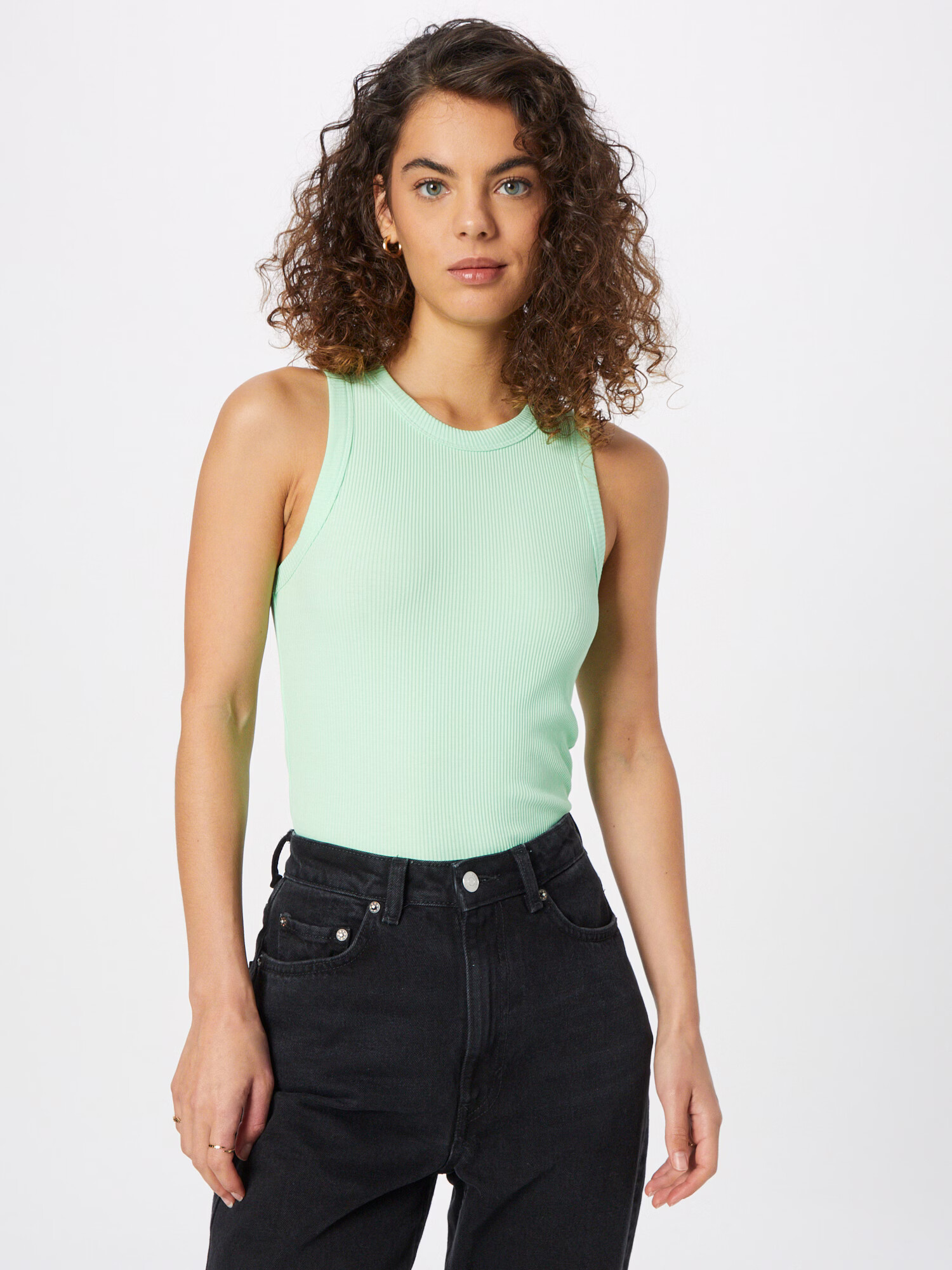 SCOTCH & SODA Top verde mentă - Pled.ro