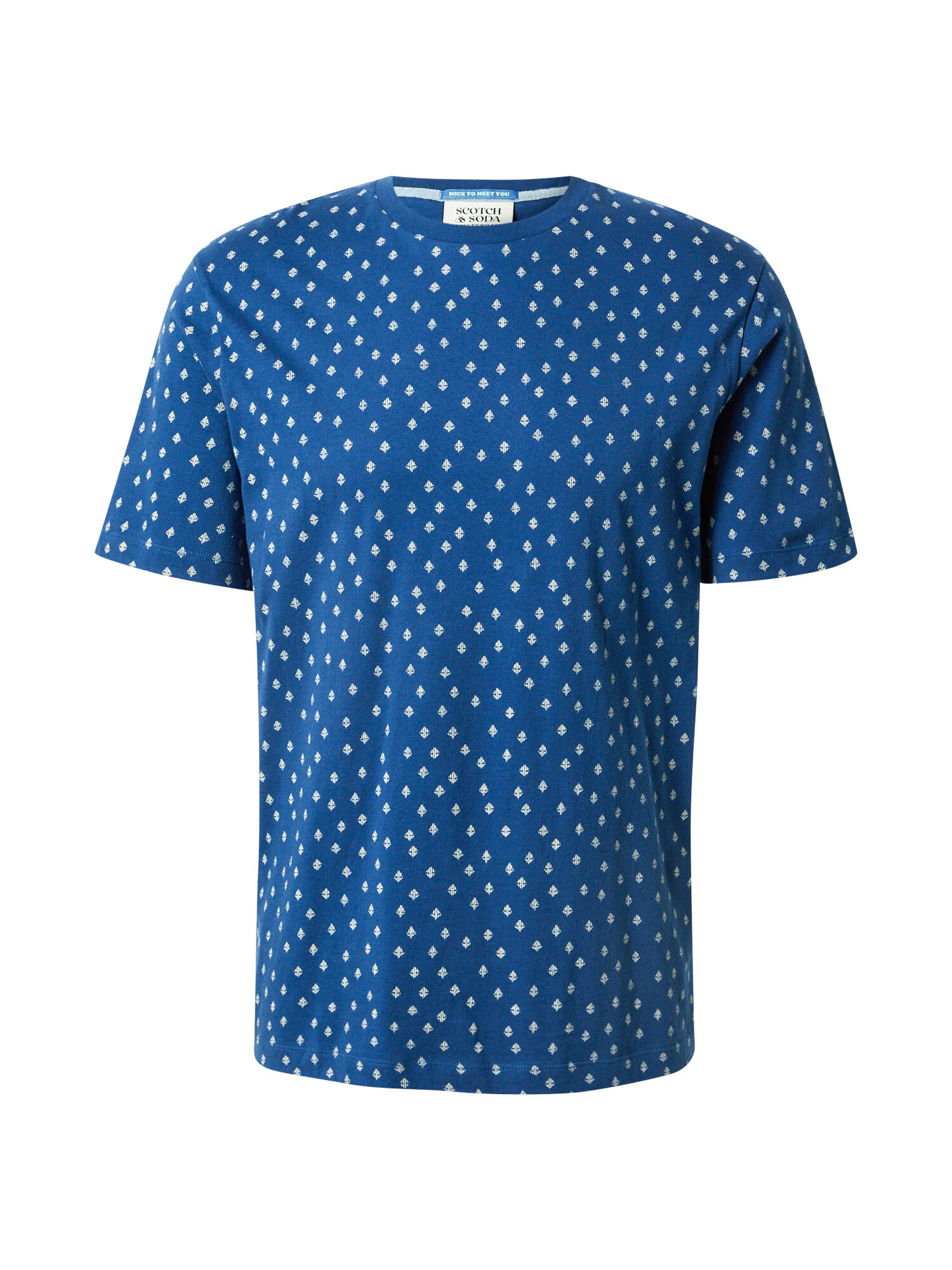 SCOTCH & SODA Tricou albastru / alb - Pled.ro