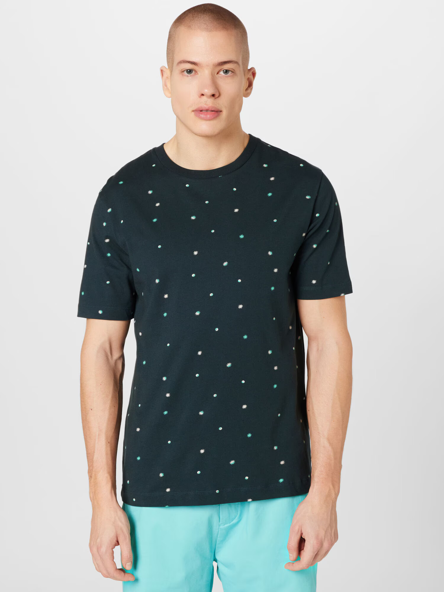 SCOTCH & SODA Tricou albastru / alb - Pled.ro