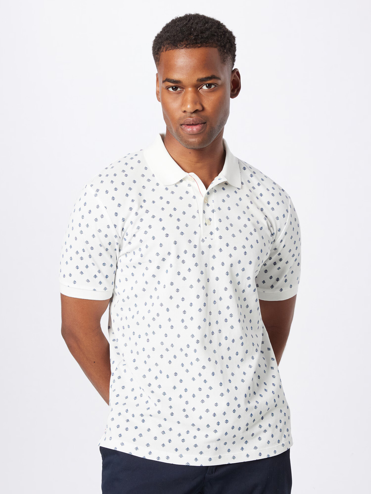 SCOTCH & SODA Tricou albastru noapte / alb - Pled.ro