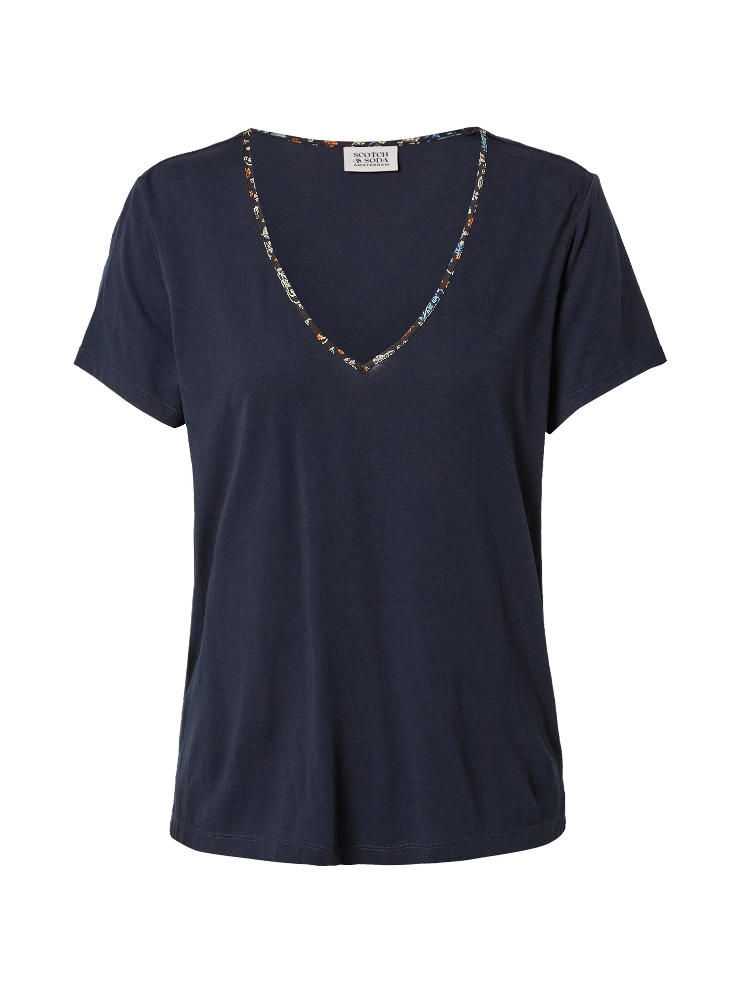 SCOTCH & SODA Tricou bleumarin - Pled.ro