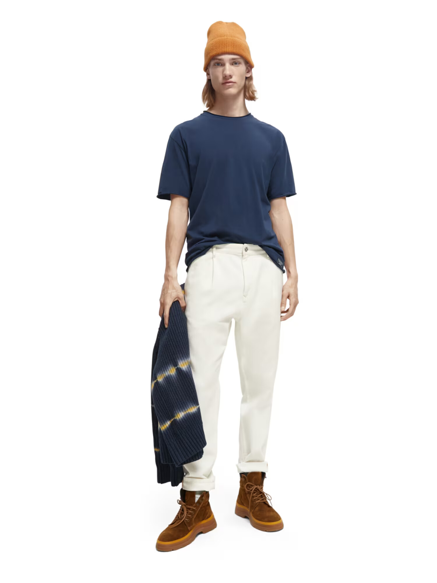 SCOTCH & SODA Tricou bleumarin - Pled.ro