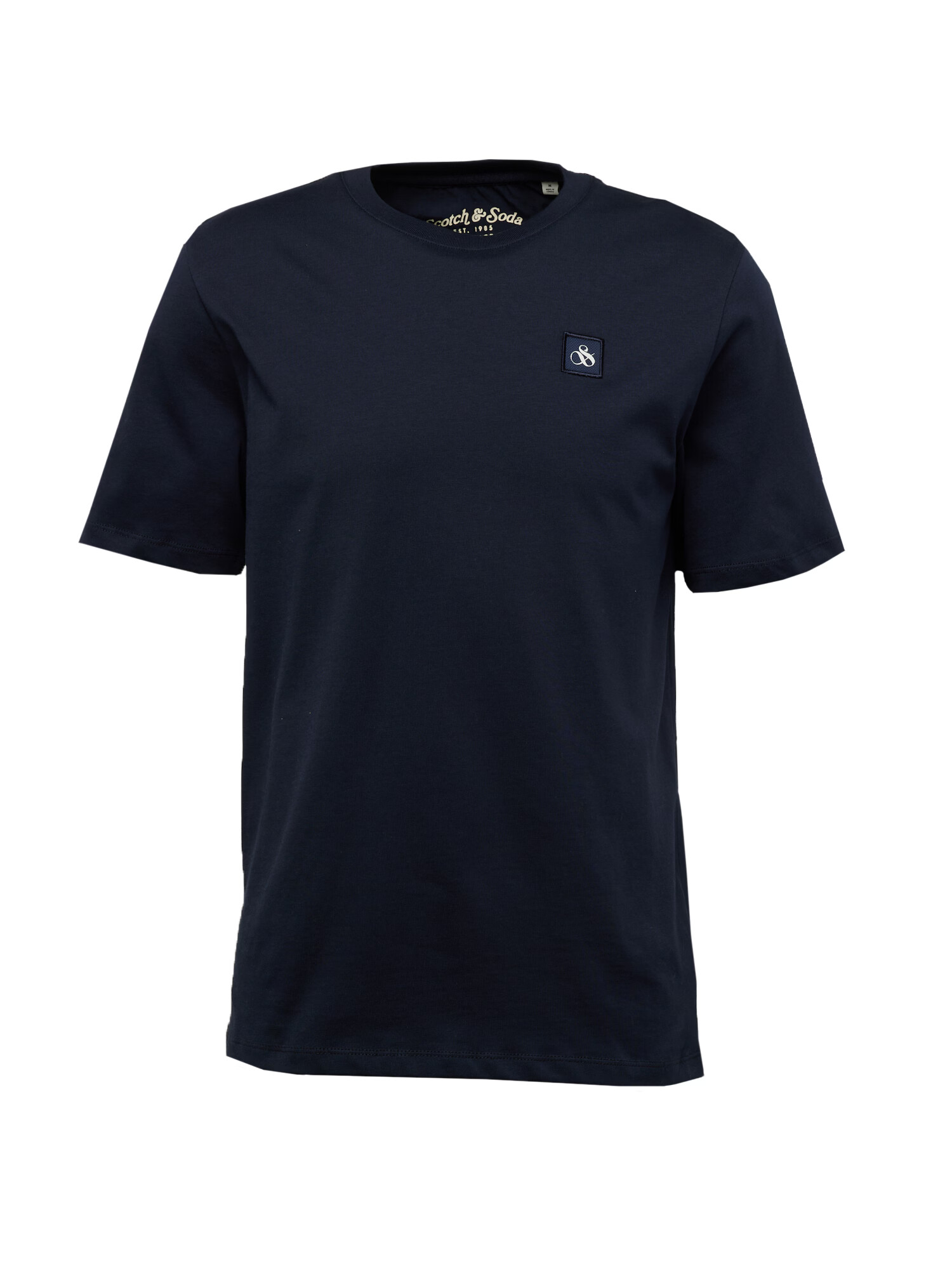 SCOTCH & SODA Tricou 'Essential' bleumarin / alb - Pled.ro