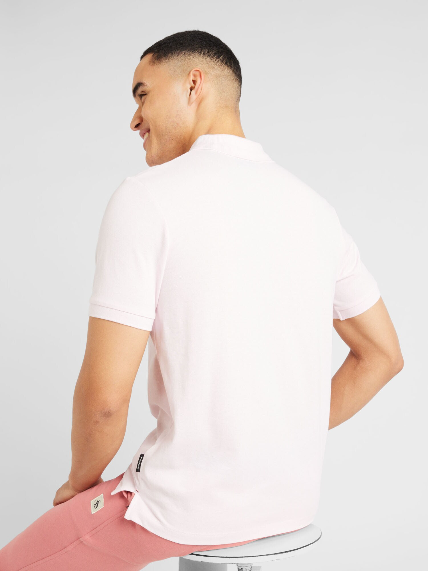 SCOTCH & SODA Tricou 'Essential' roz pastel - Pled.ro