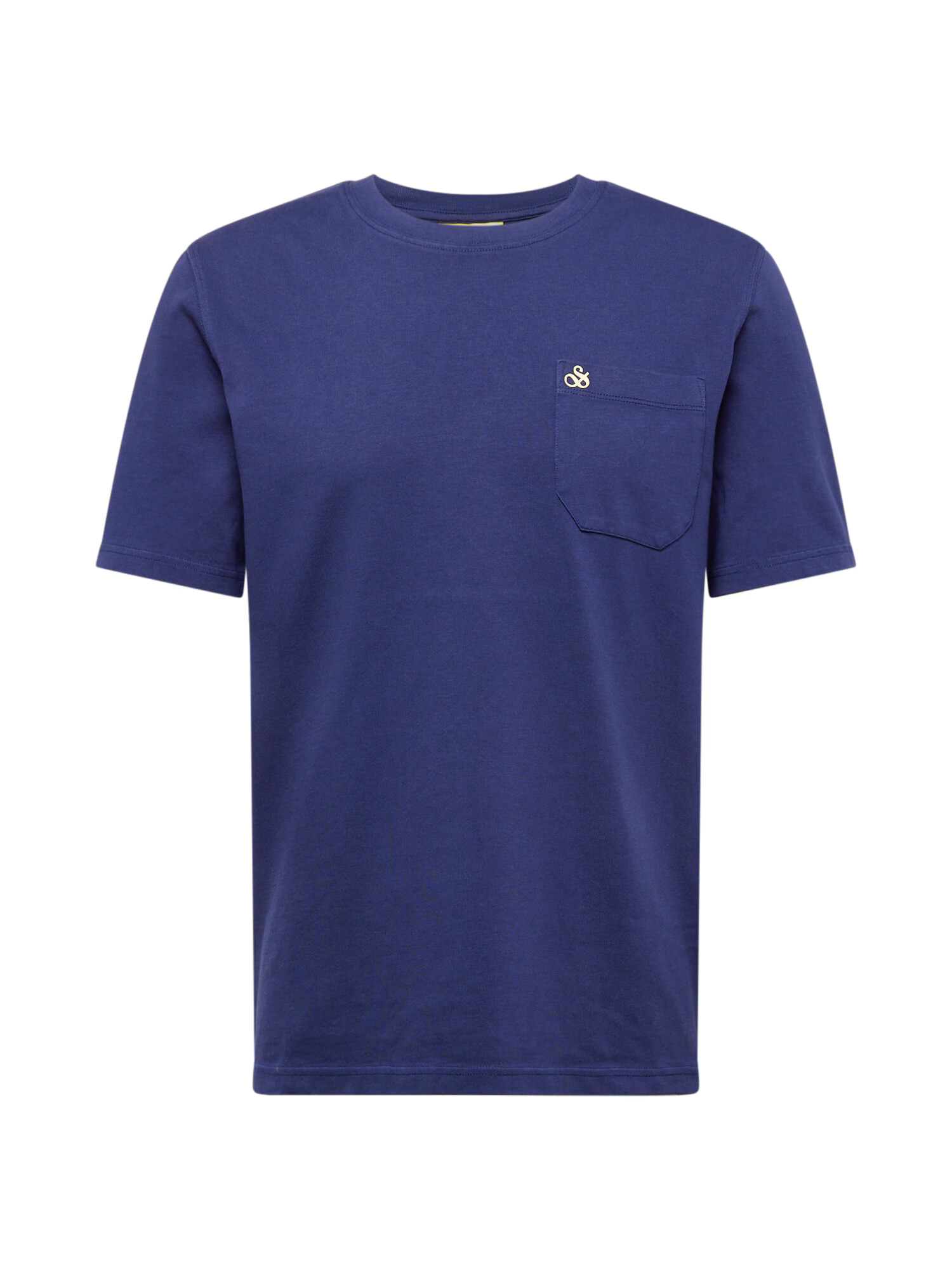 SCOTCH & SODA Tricou indigo / galben deschis - Pled.ro