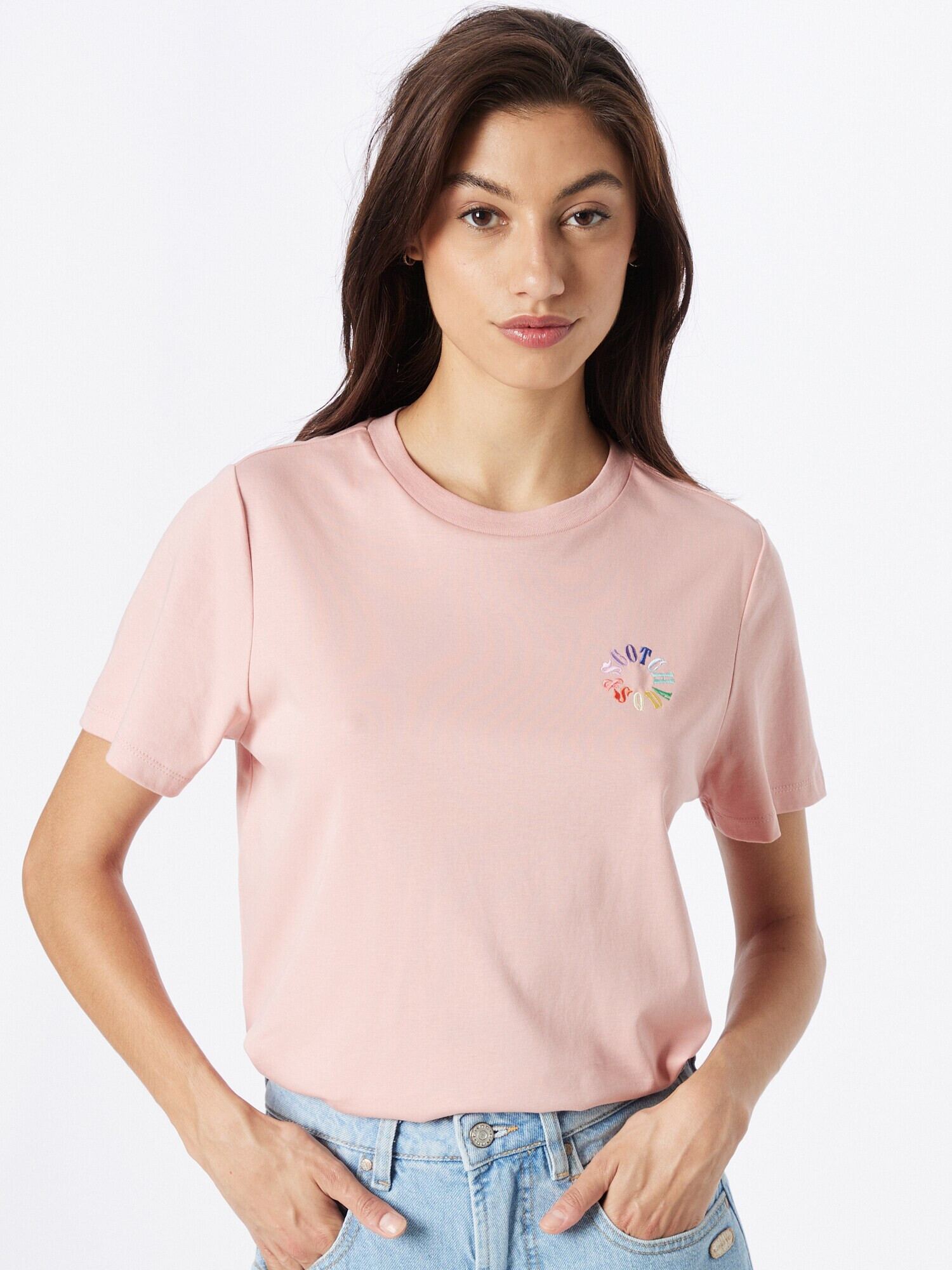 SCOTCH & SODA Tricou mai multe culori / rosé - Pled.ro