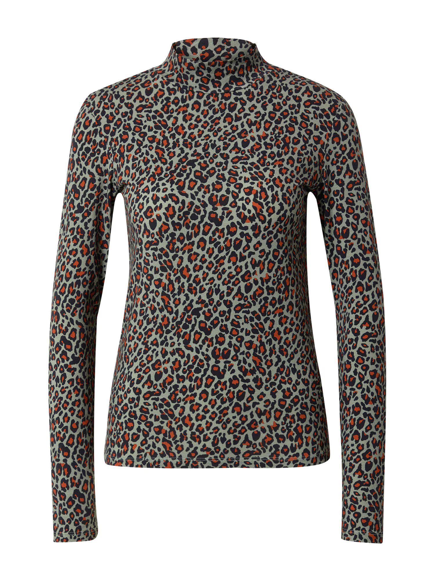 SCOTCH & SODA Tricou maro caramel / verde amestecat / negru - Pled.ro