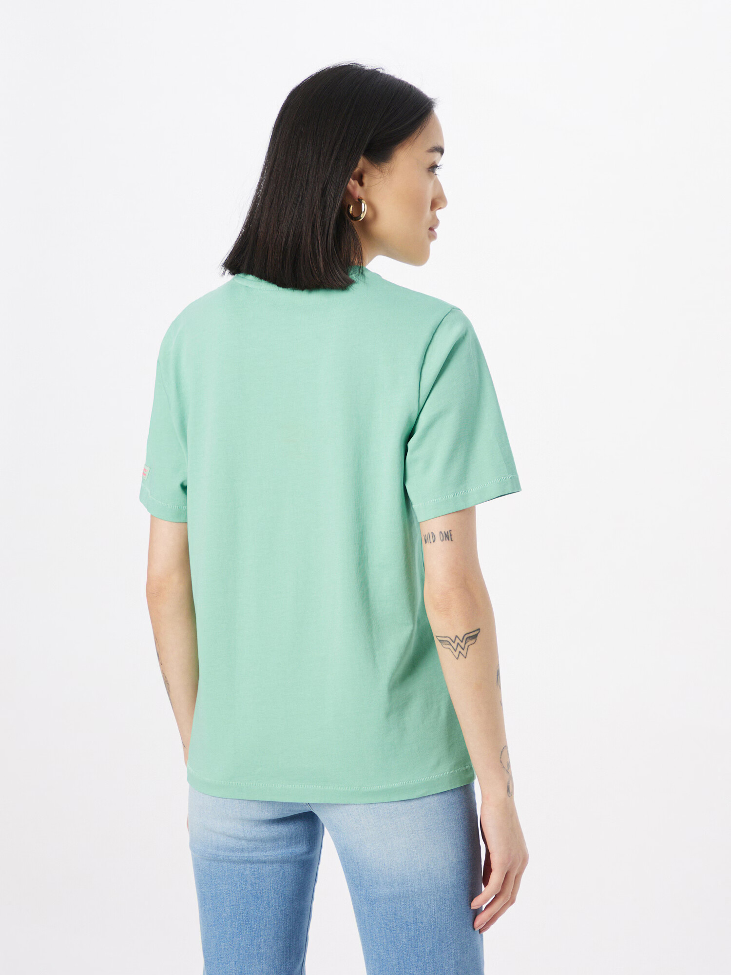 SCOTCH & SODA Tricou maro / verde mentă / roz deschis / alb - Pled.ro