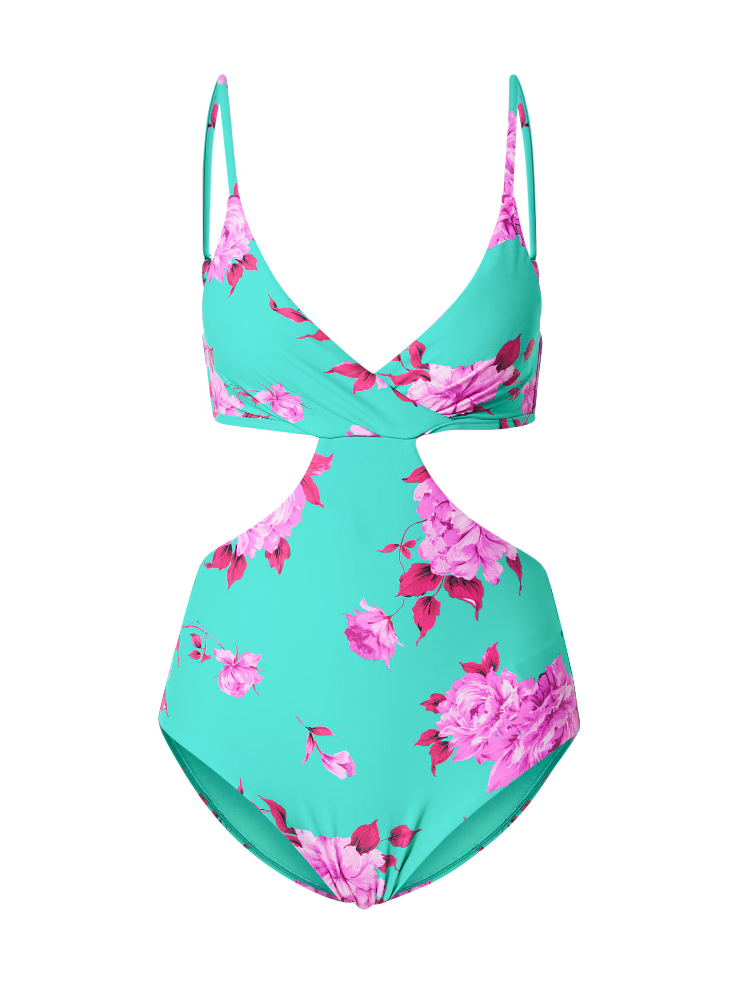 Seafolly Costum de baie întreg verde jad / roz / roz zmeură - Pled.ro