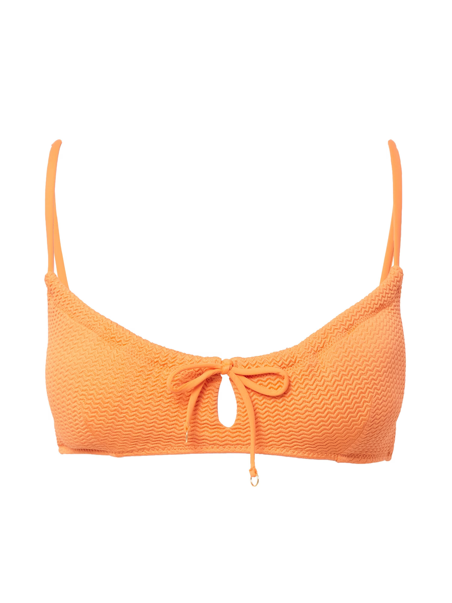 Seafolly Sutien costum de baie 'Drawstring' portocaliu mandarină - Pled.ro