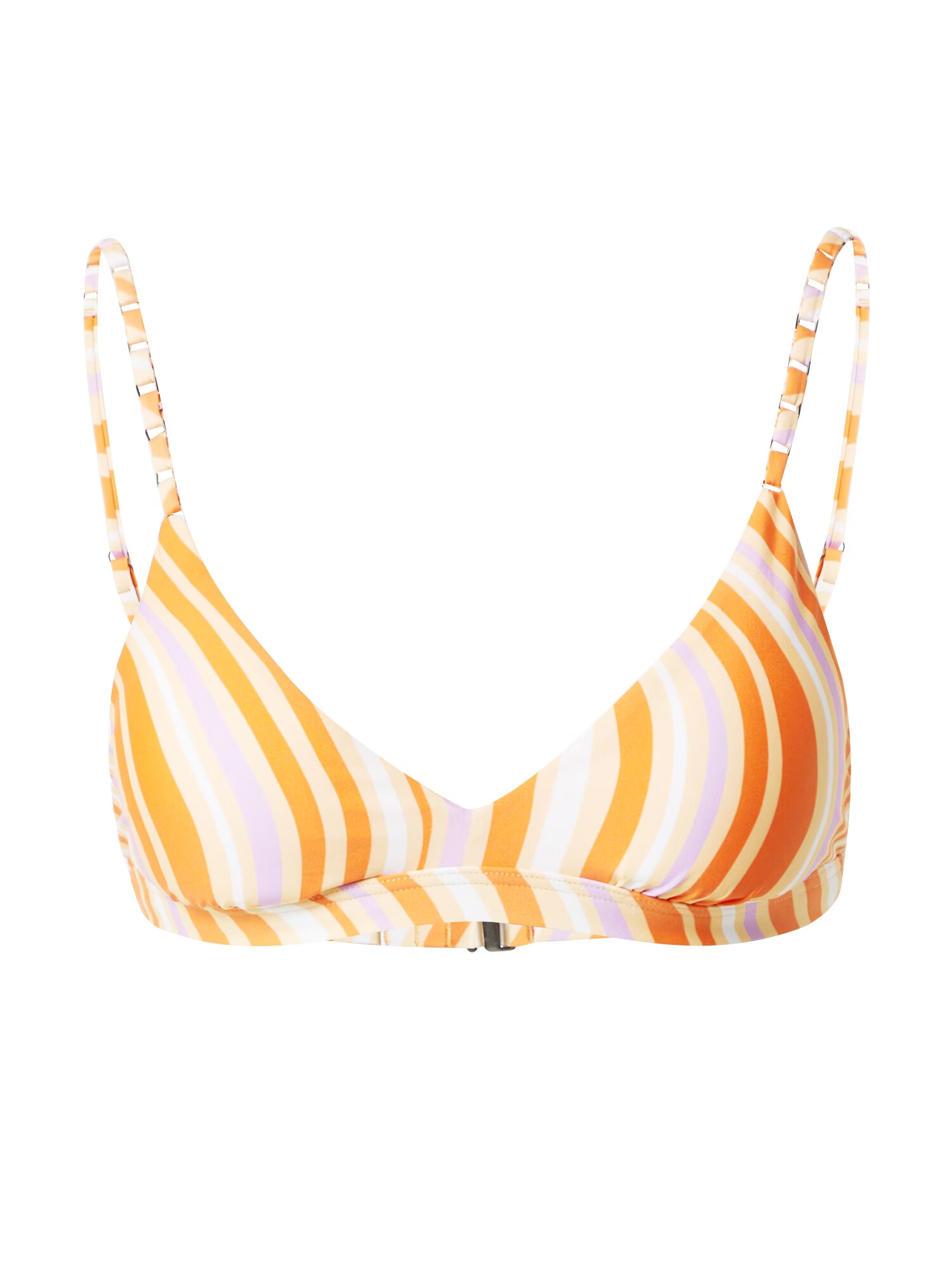 Seafolly Sutien costum de baie mov liliachiu / portocaliu caisă / portocaliu mandarină / alb - Pled.ro