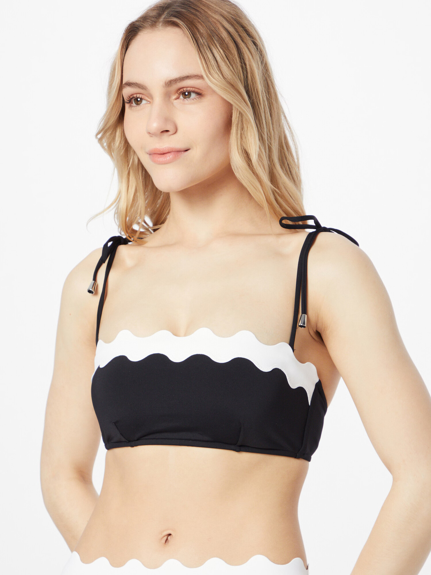 Seafolly Sutien costum de baie negru / alb - Pled.ro