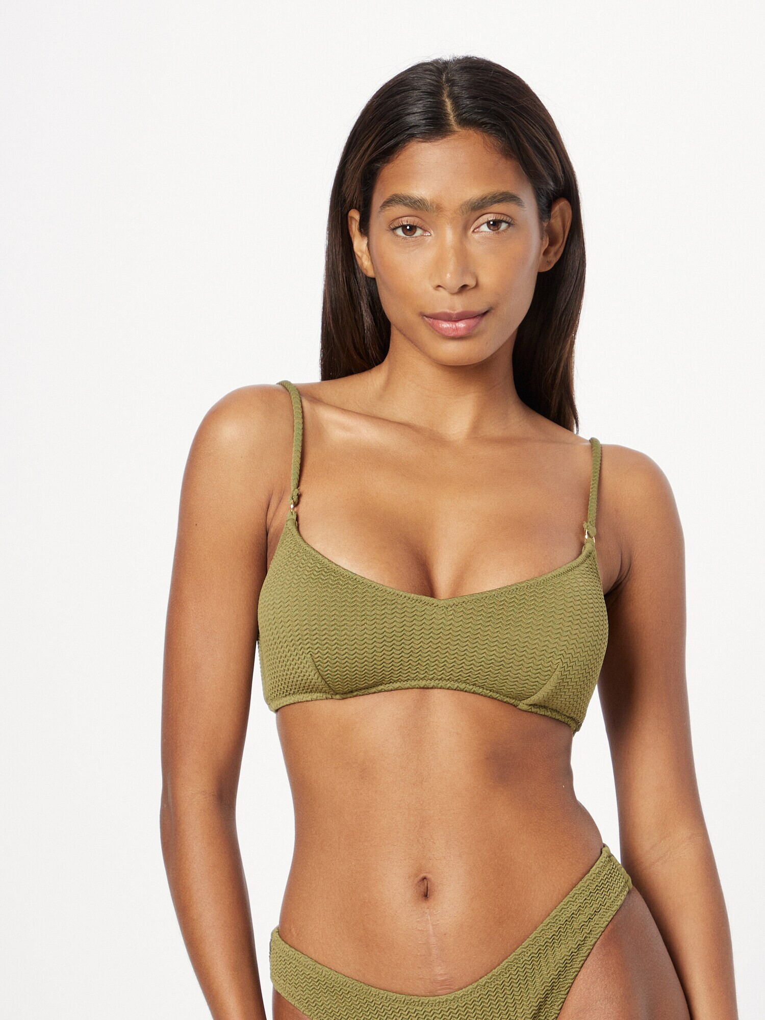 Seafolly Sutien costum de baie verde deschis - Pled.ro