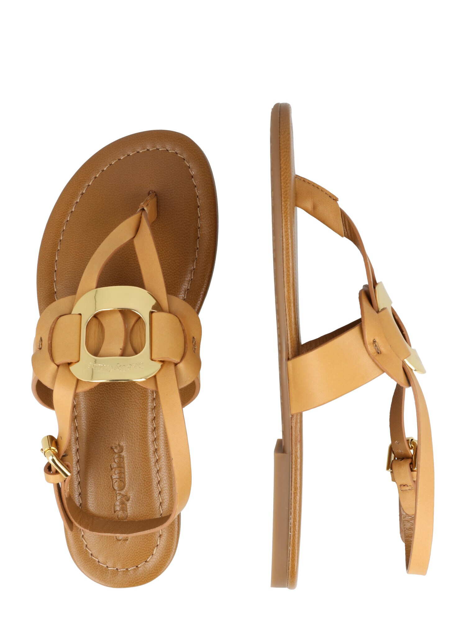 See by Chloé Flip-flops 'CHANY' maro deschis - Pled.ro