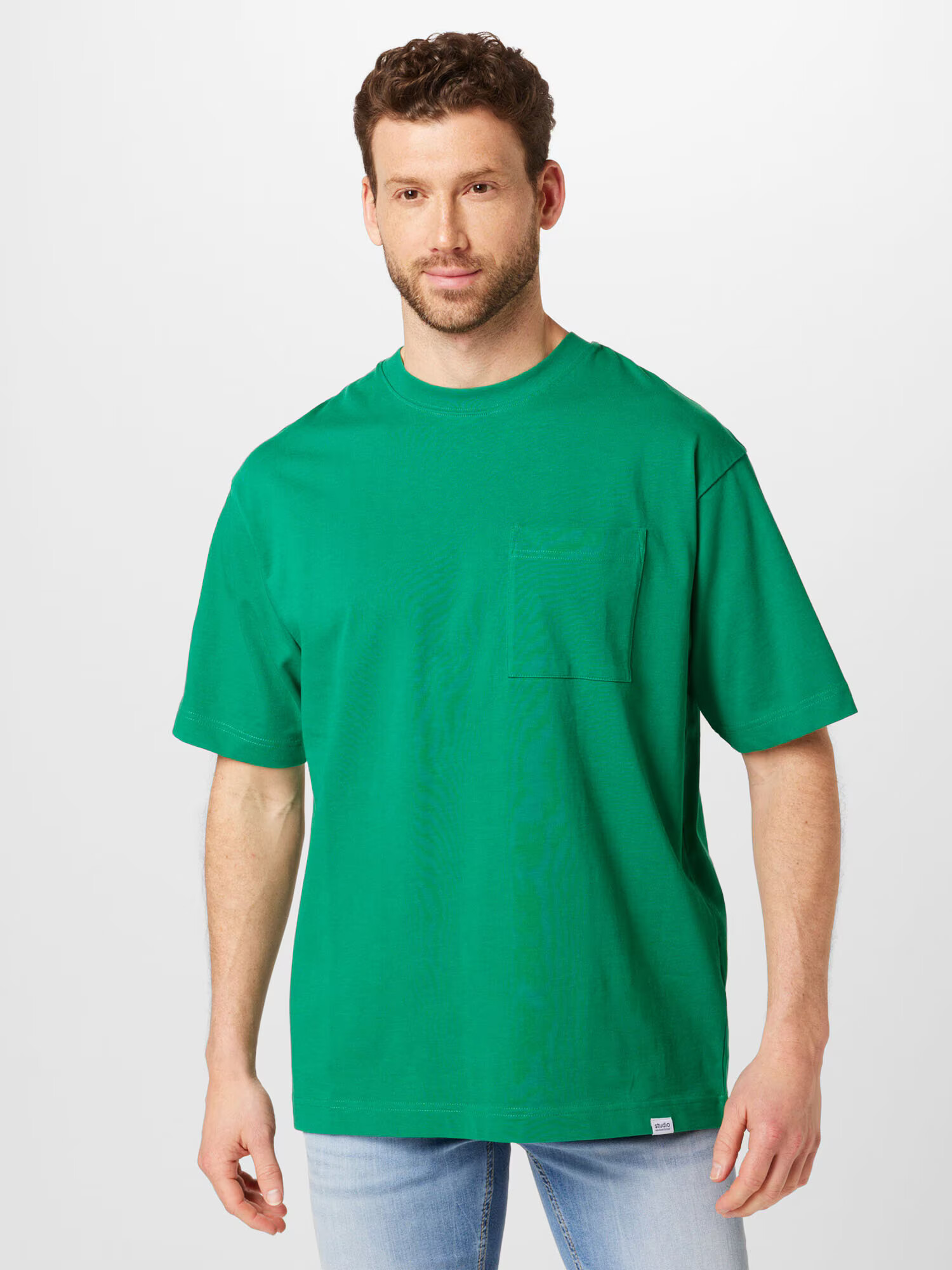 SEIDENSTICKER Tricou 'Studio' verde - Pled.ro