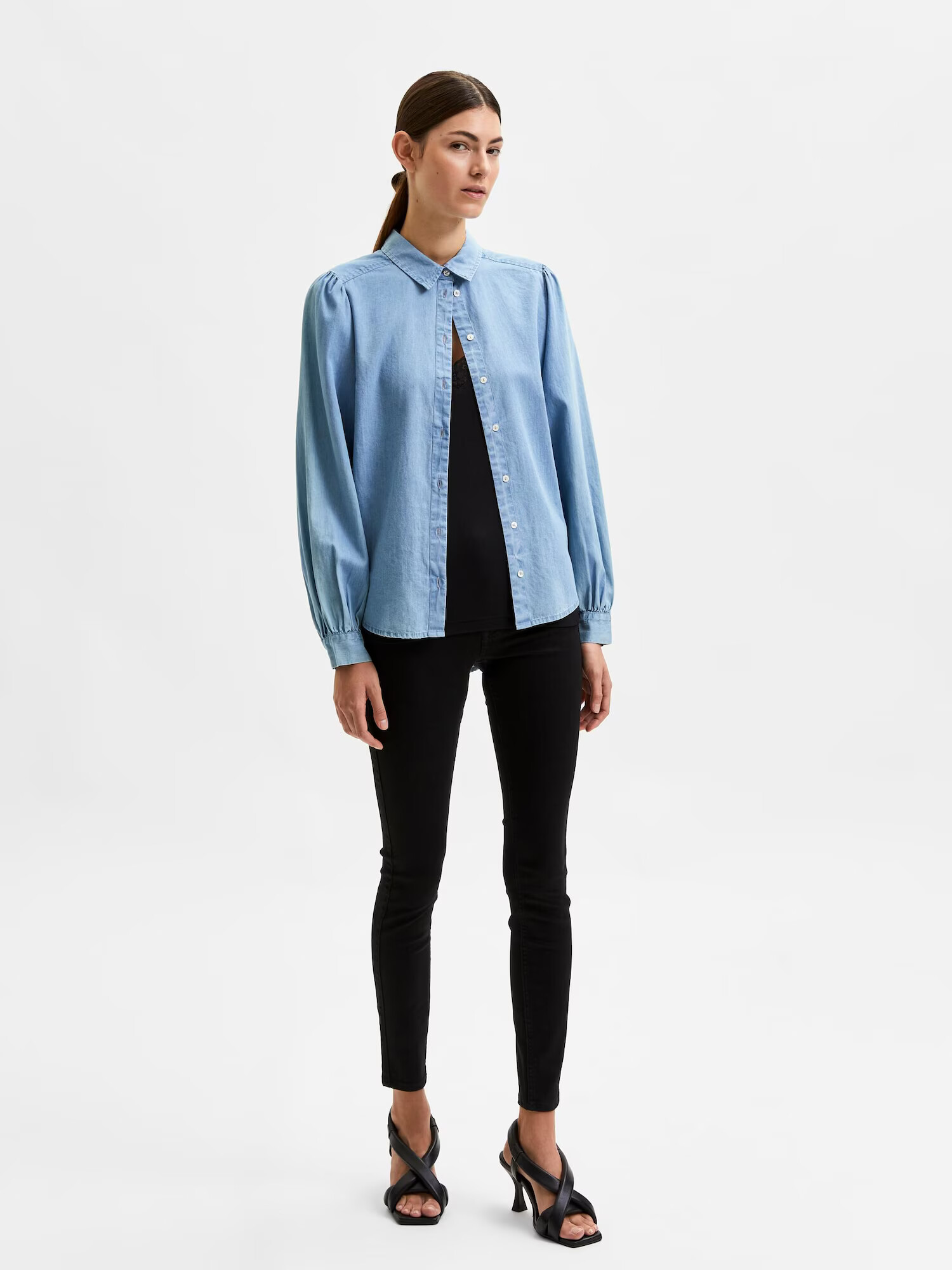 SELECTED FEMME Bluză 'Tammy' albastru denim - Pled.ro