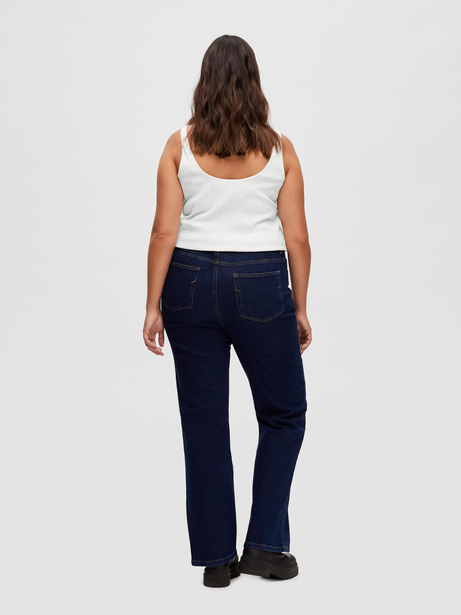 Selected Femme Curve Jeans 'Brigitte' albastru denim - Pled.ro