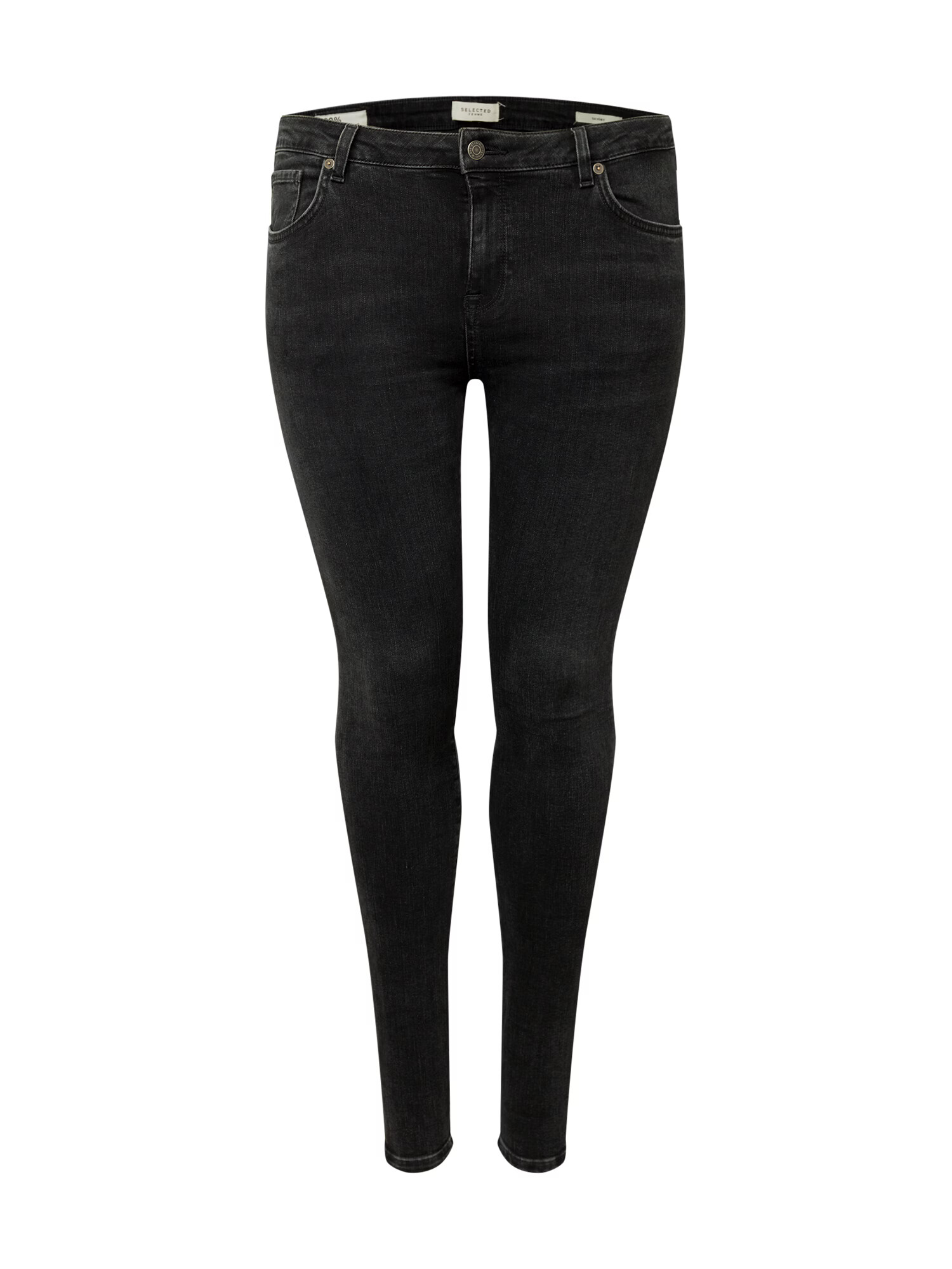 Selected Femme Curve Jeans 'Ina' negru denim - Pled.ro