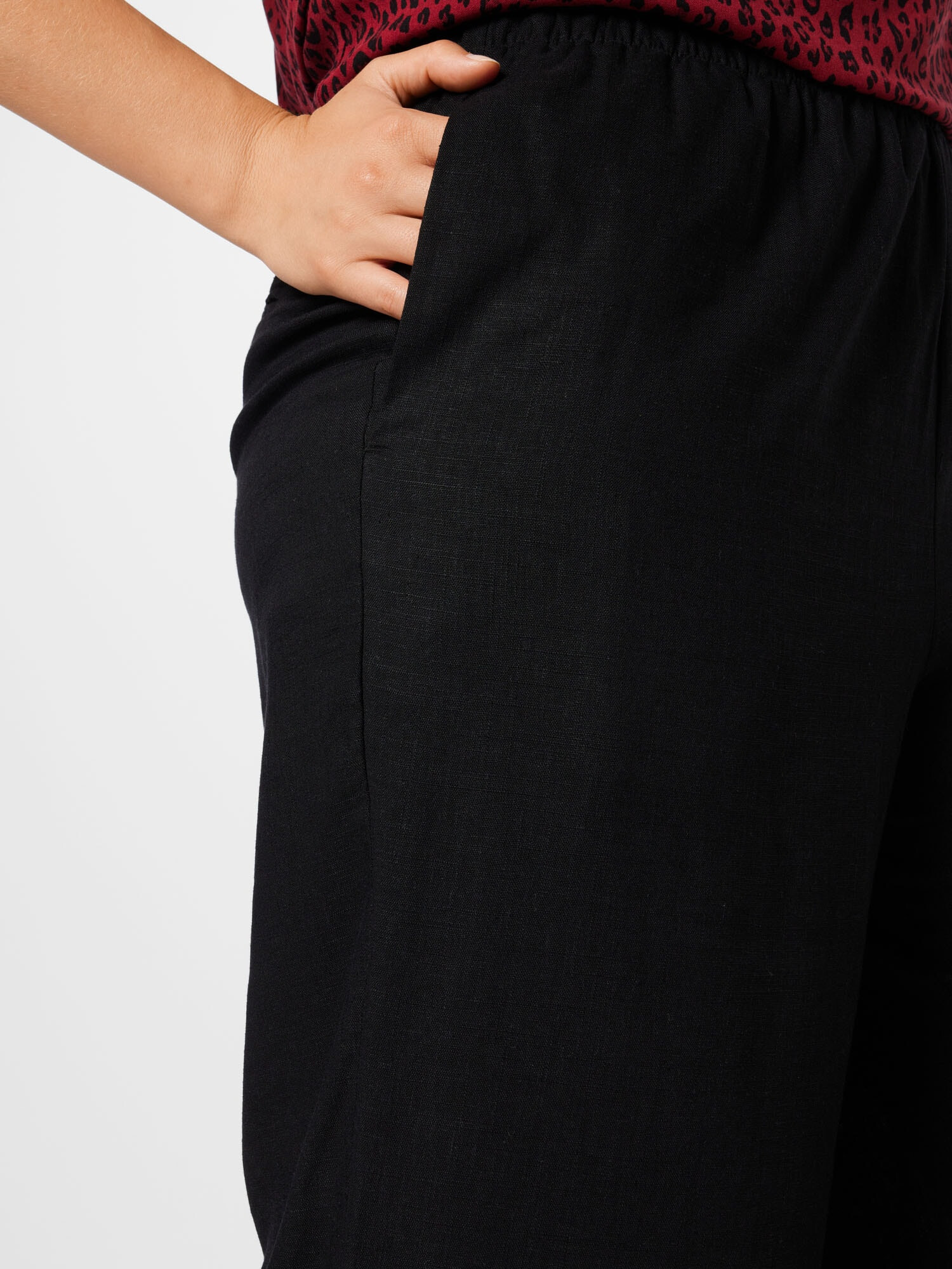 Selected Femme Curve Pantaloni 'Gulia' negru - Pled.ro