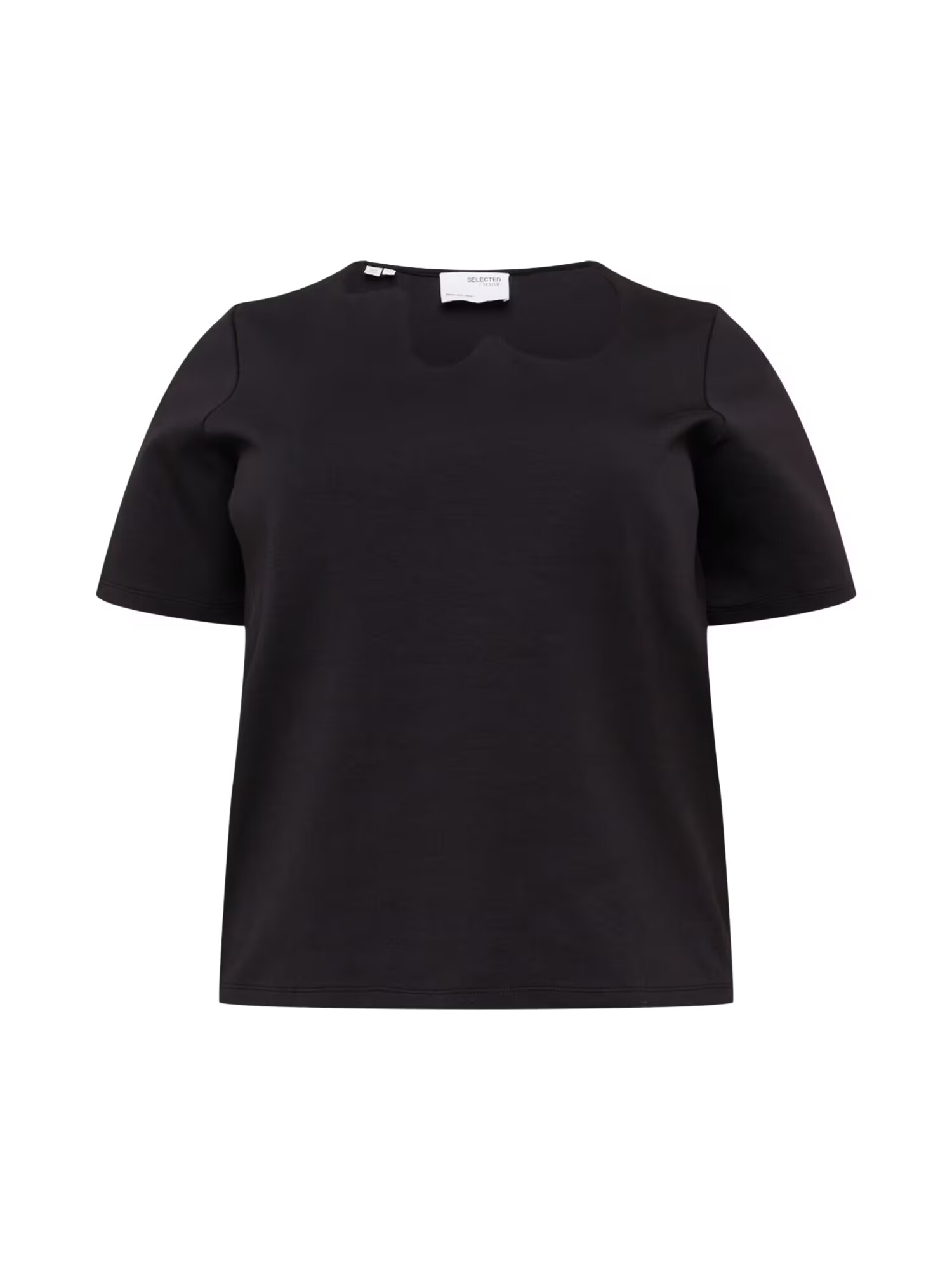 Selected Femme Curve Tricou 'EMILY' negru - Pled.ro