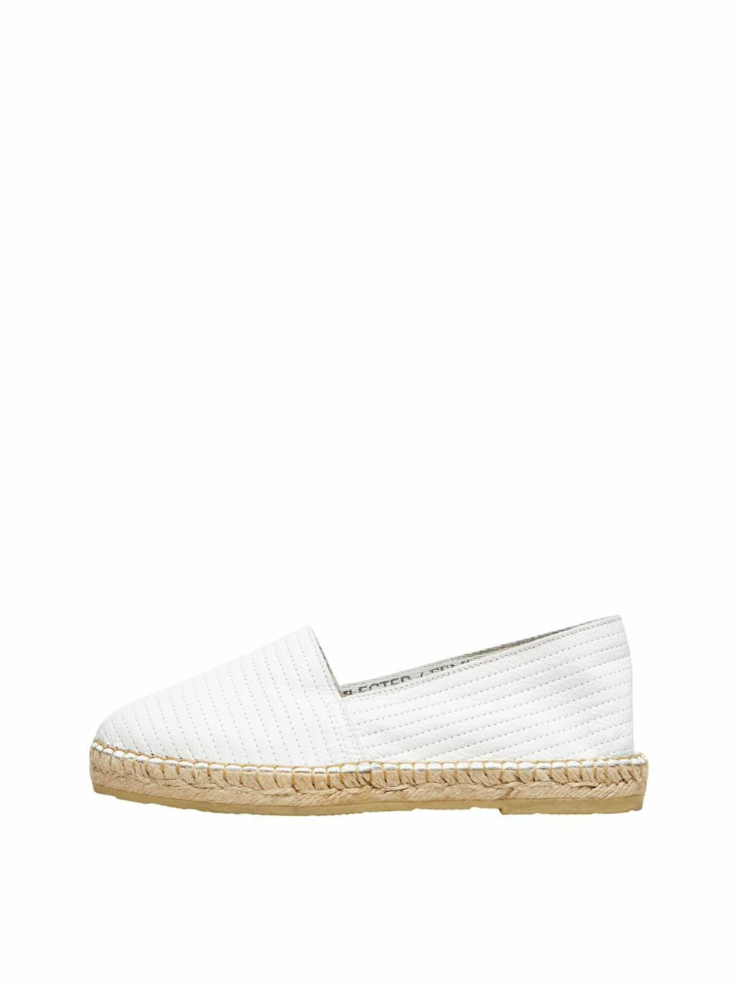 SELECTED FEMME Espadrile alb - Pled.ro