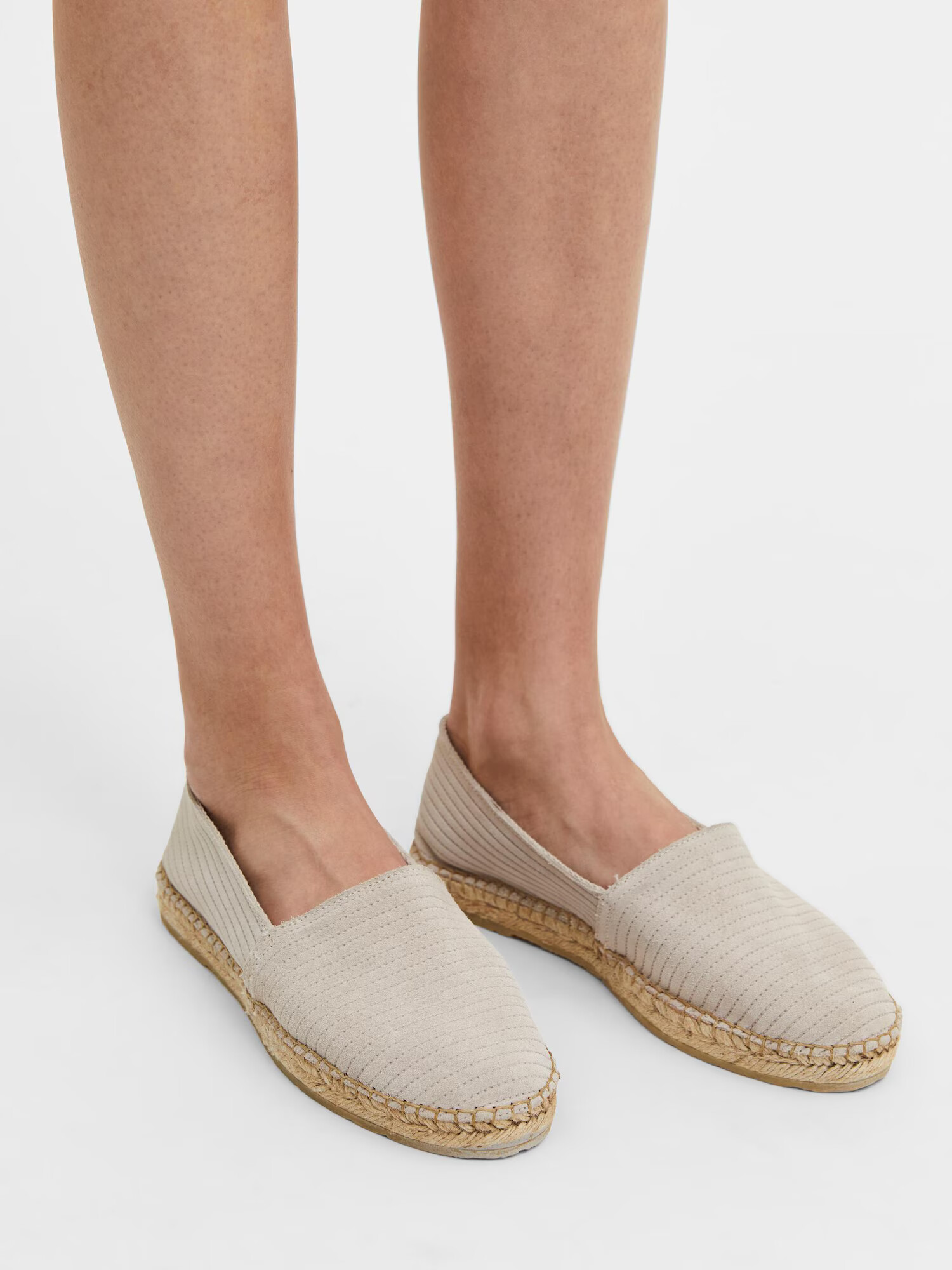 SELECTED FEMME Espadrile 'Ellen' gri - Pled.ro