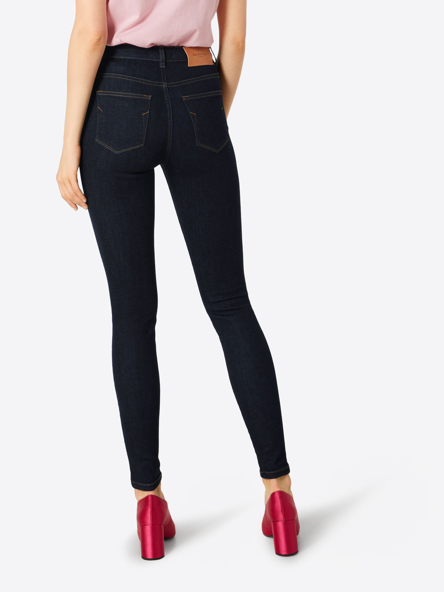 SELECTED FEMME Jeans albastru denim - Pled.ro