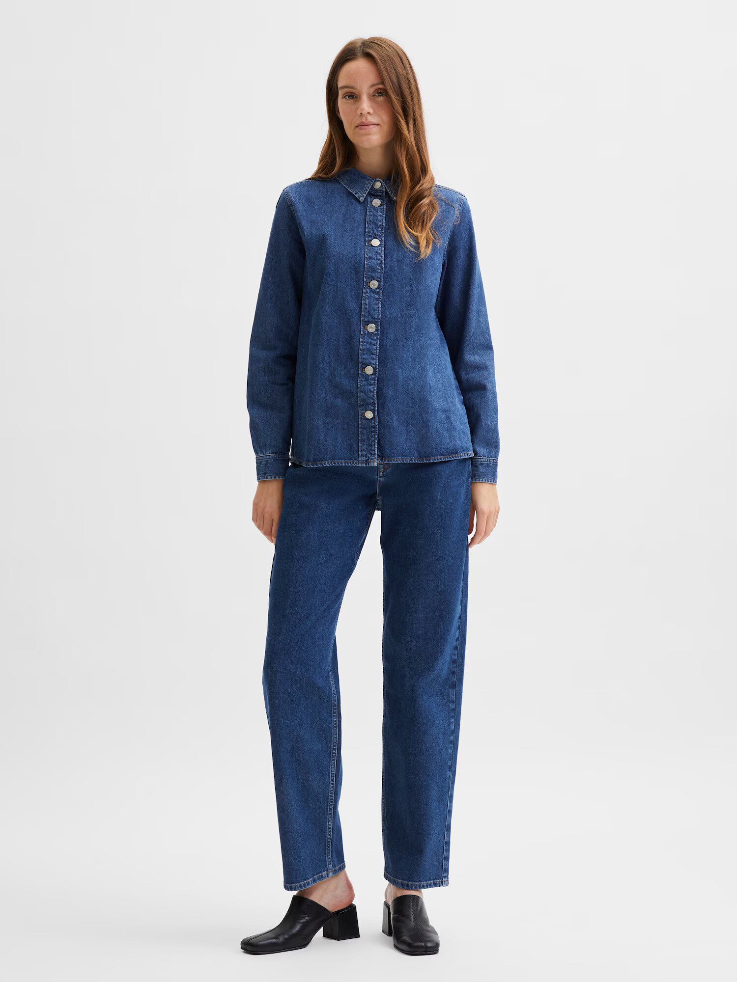 SELECTED FEMME Jeans 'Blair' albastru denim - Pled.ro