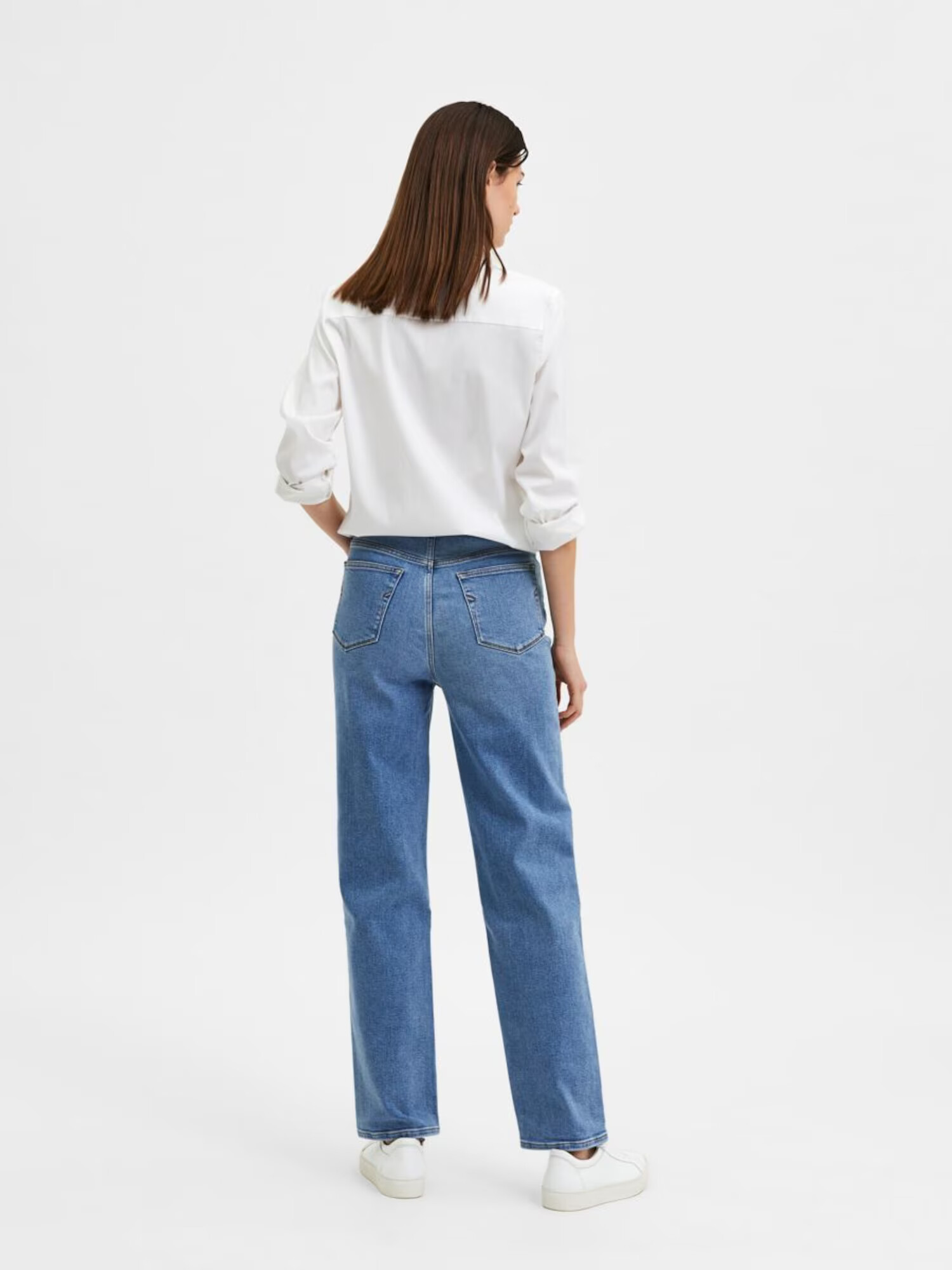 SELECTED FEMME Jeans albastru denim - Pled.ro