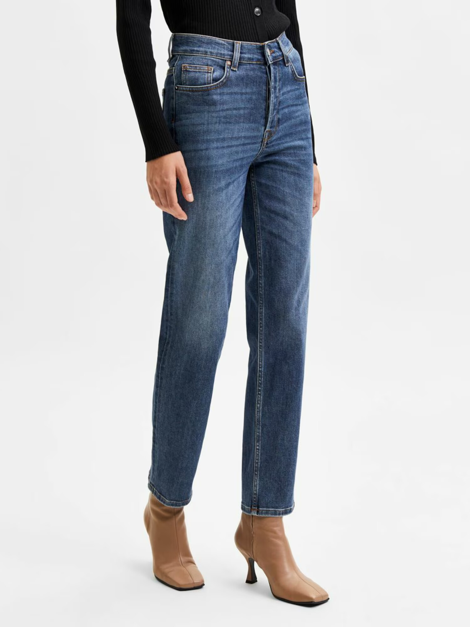 SELECTED FEMME Jeans 'Marie' albastru gențiană - Pled.ro