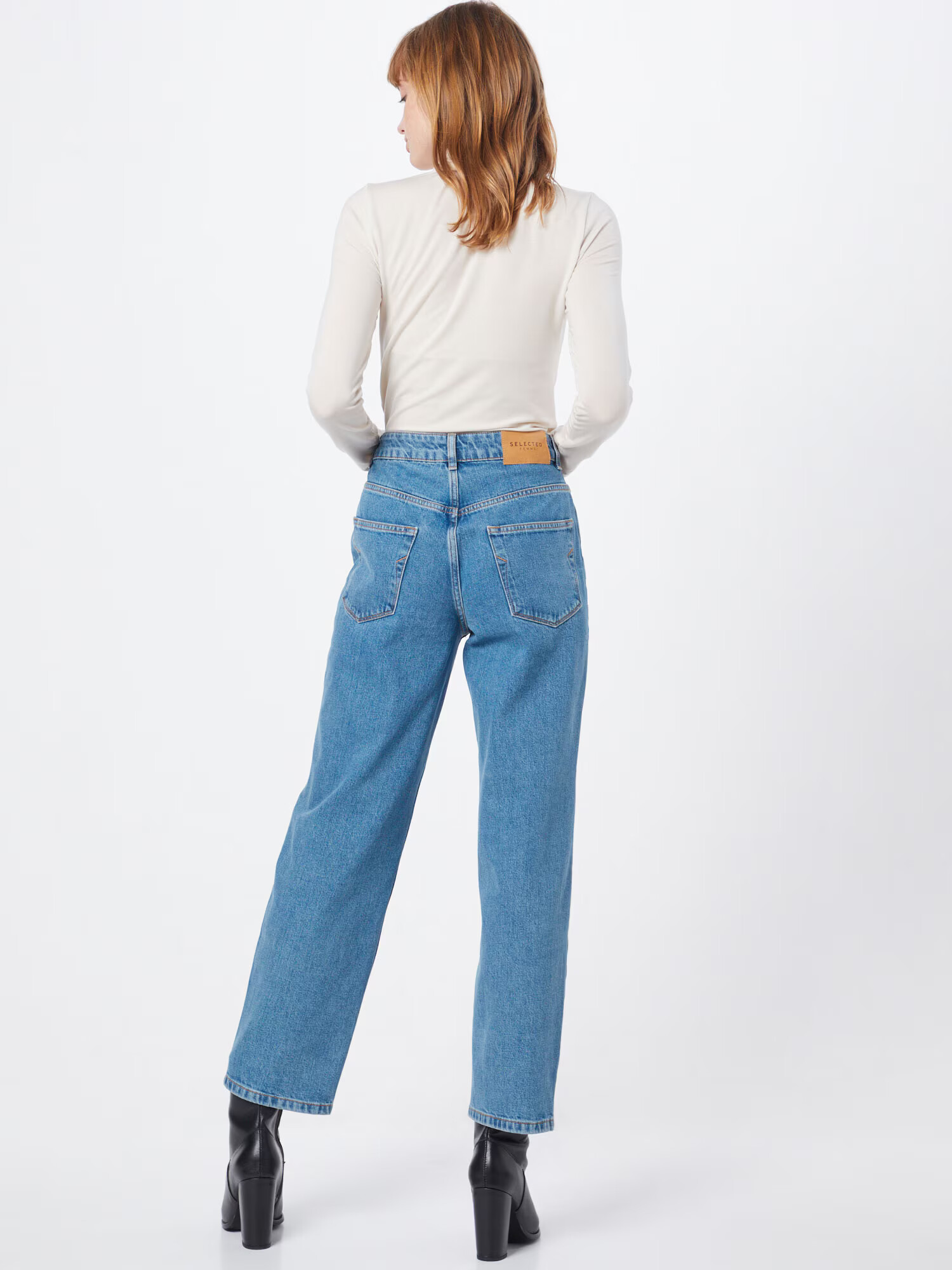 SELECTED FEMME Jeans 'SLFKate' albastru denim - Pled.ro