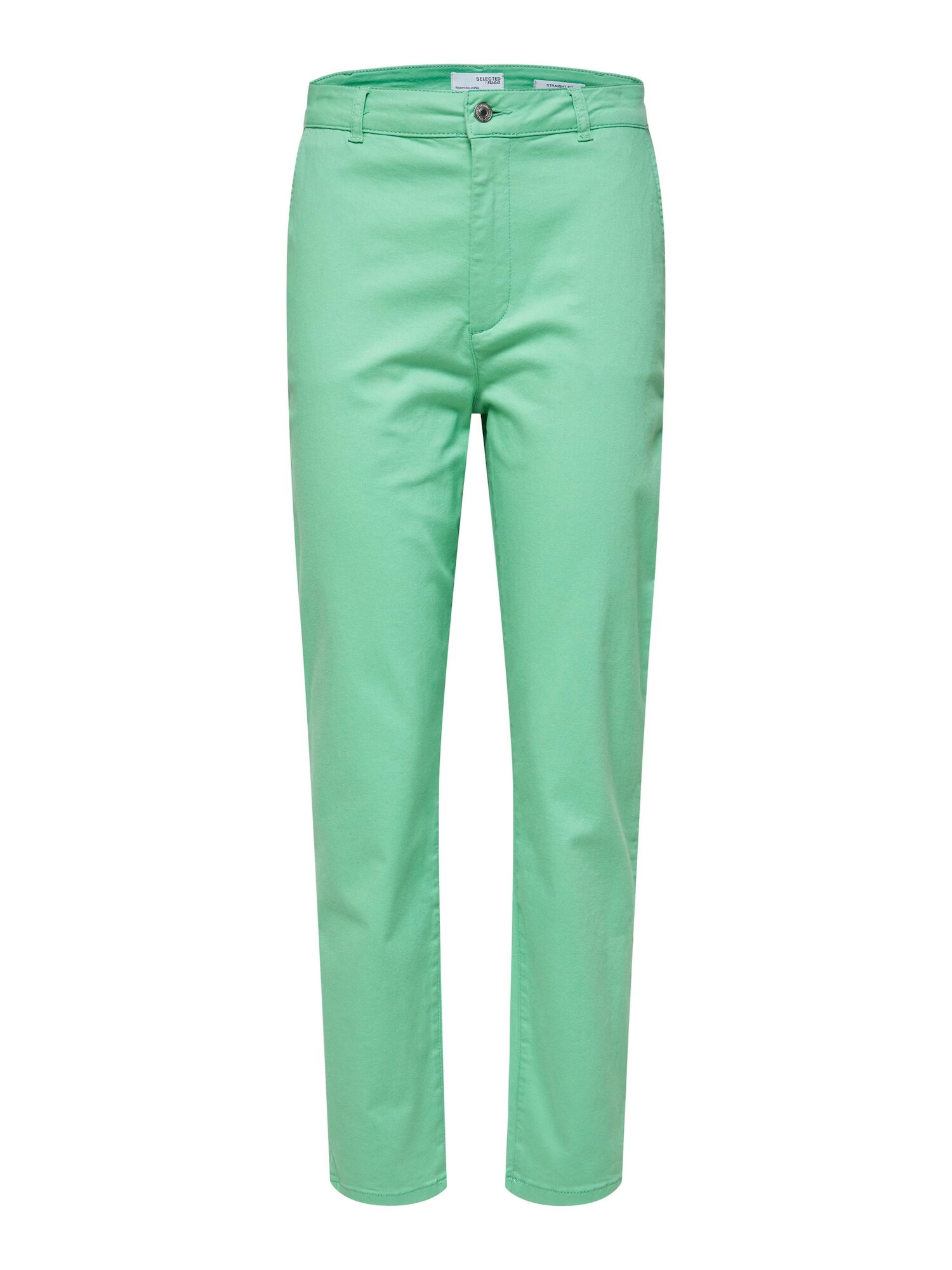 SELECTED FEMME Pantaloni eleganți 'Marina' verde deschis - Pled.ro