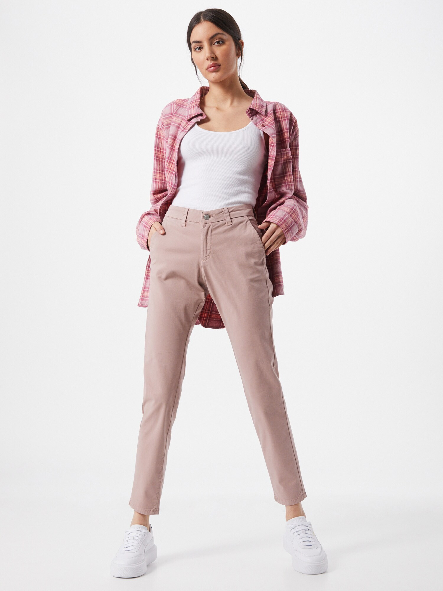 SELECTED FEMME Pantaloni 'Miley' roz pal - Pled.ro