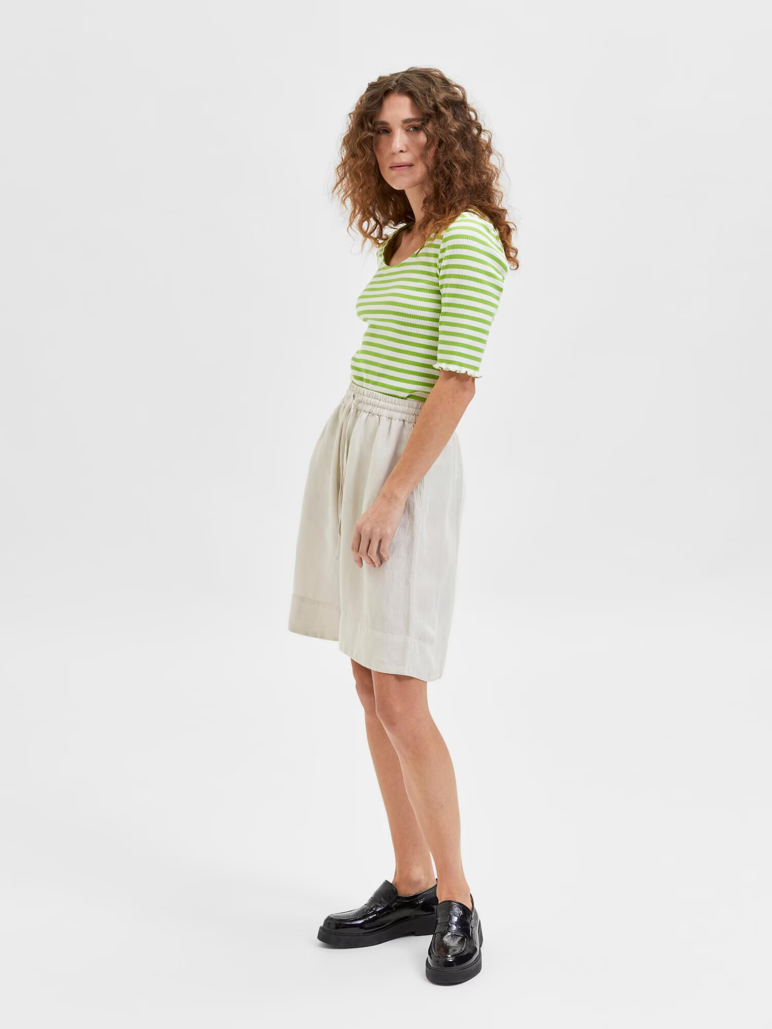 SELECTED FEMME Pantaloni 'Lena' bej - Pled.ro