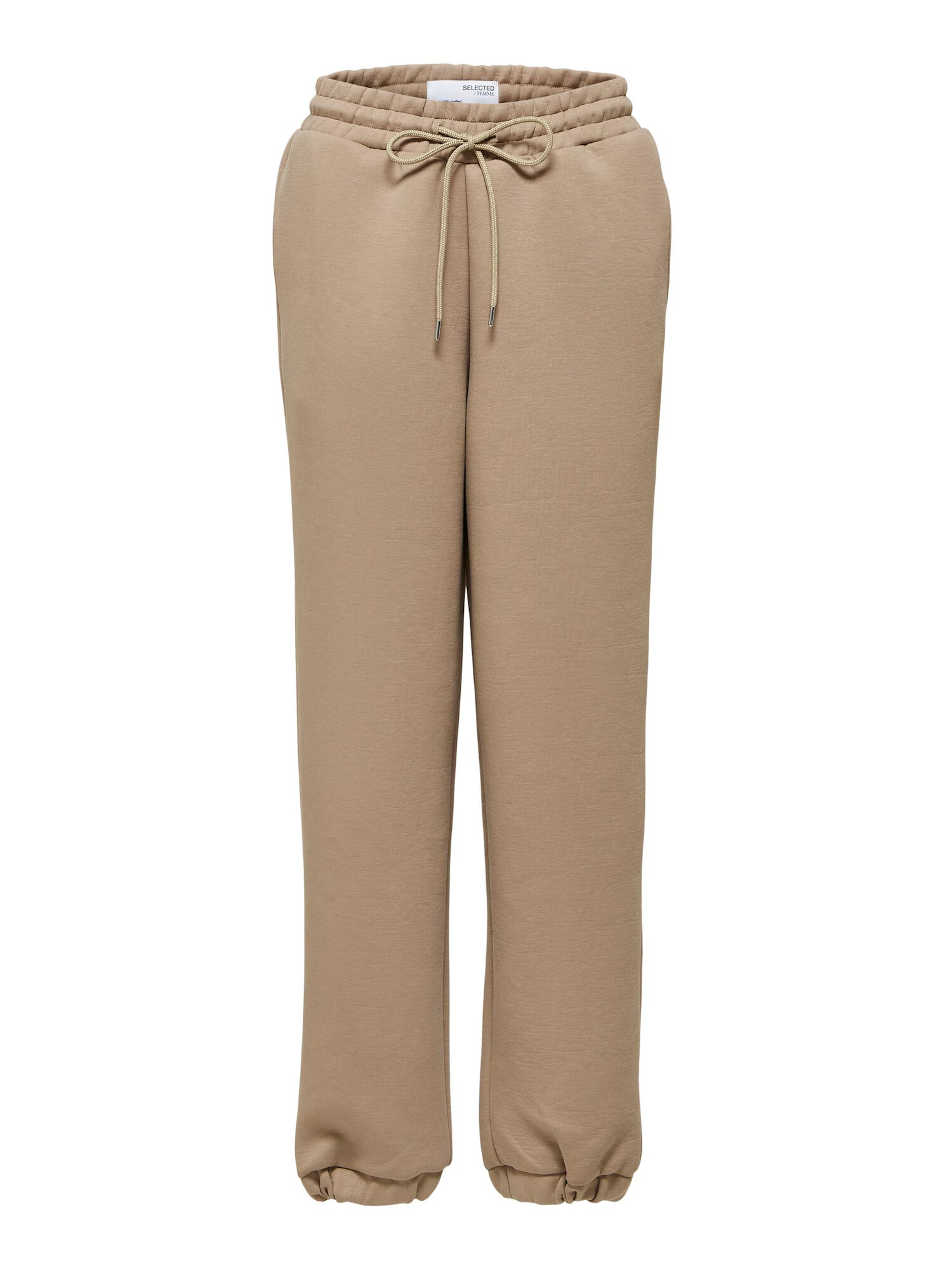 SELECTED FEMME Pantaloni 'LUA' maro deschis - Pled.ro