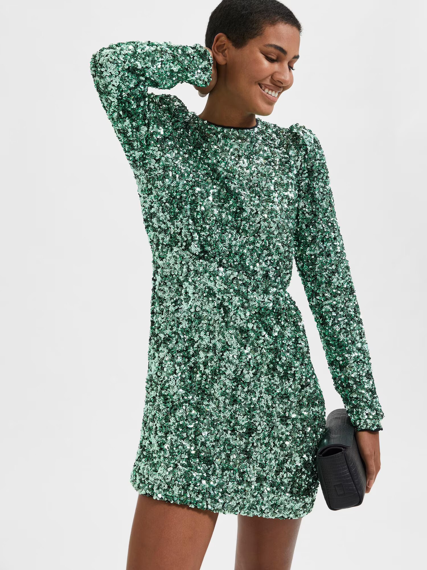 SELECTED FEMME Rochie 'Colyn' verde - Pled.ro