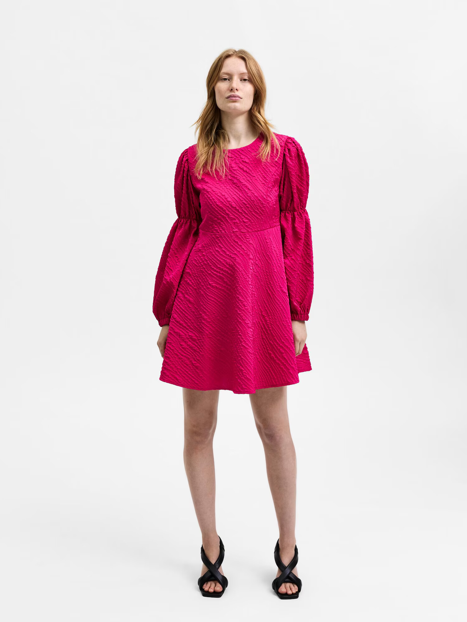 SELECTED FEMME Rochie fucsia - Pled.ro