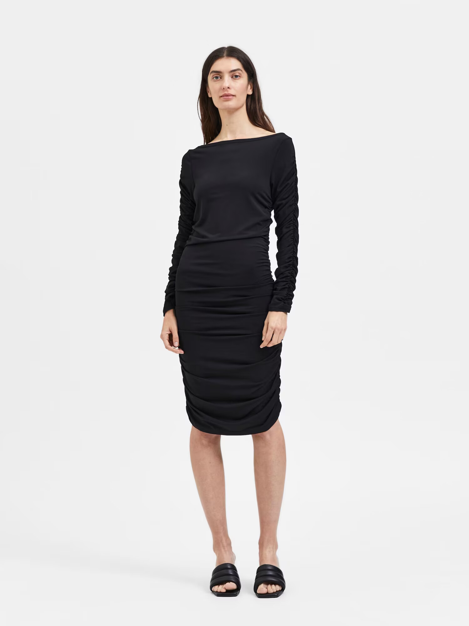 SELECTED FEMME Rochie 'Mace' negru - Pled.ro