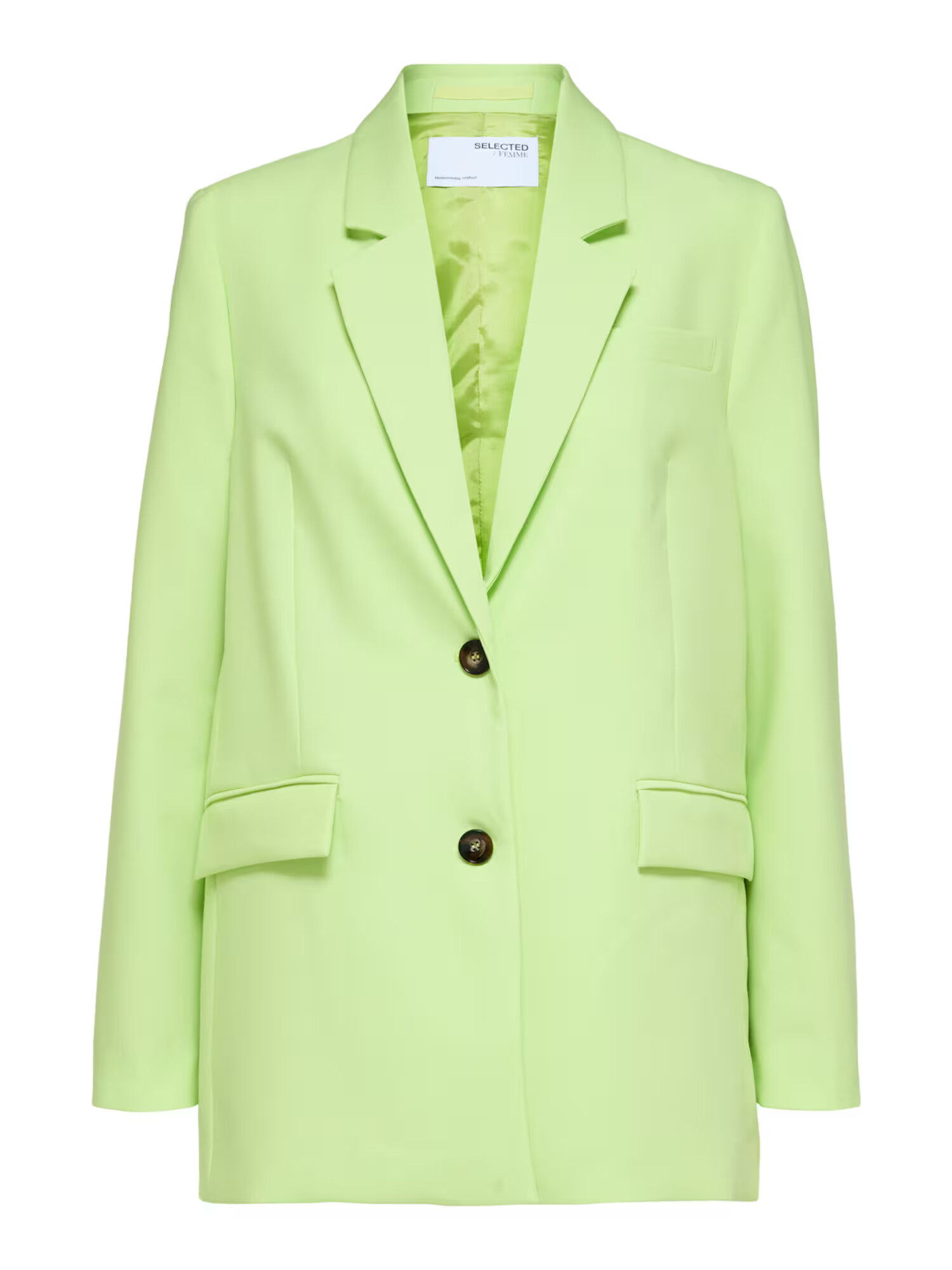 SELECTED FEMME Sacou 'Binna' verde deschis - Pled.ro