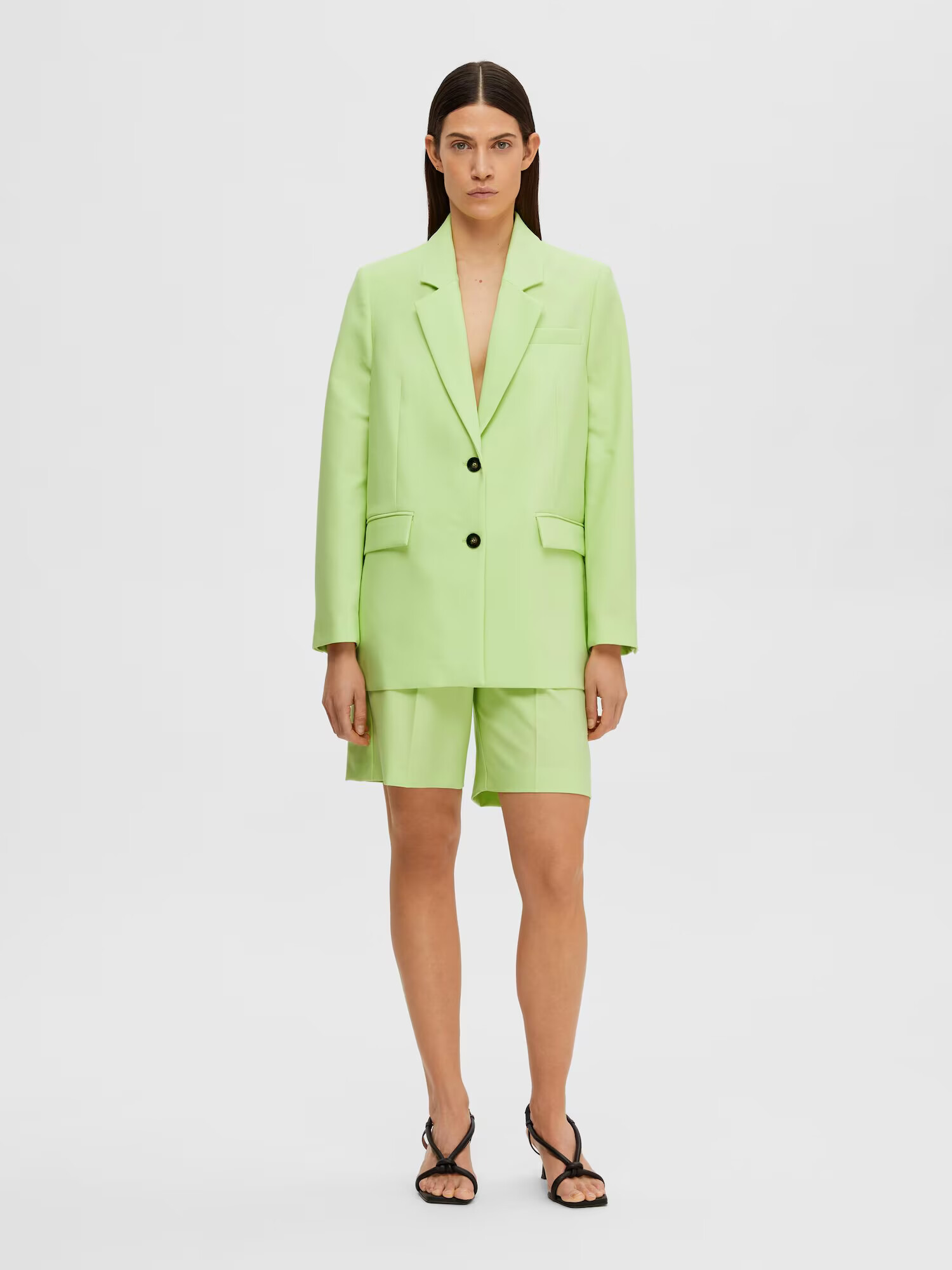 SELECTED FEMME Sacou 'Binna' verde deschis - Pled.ro