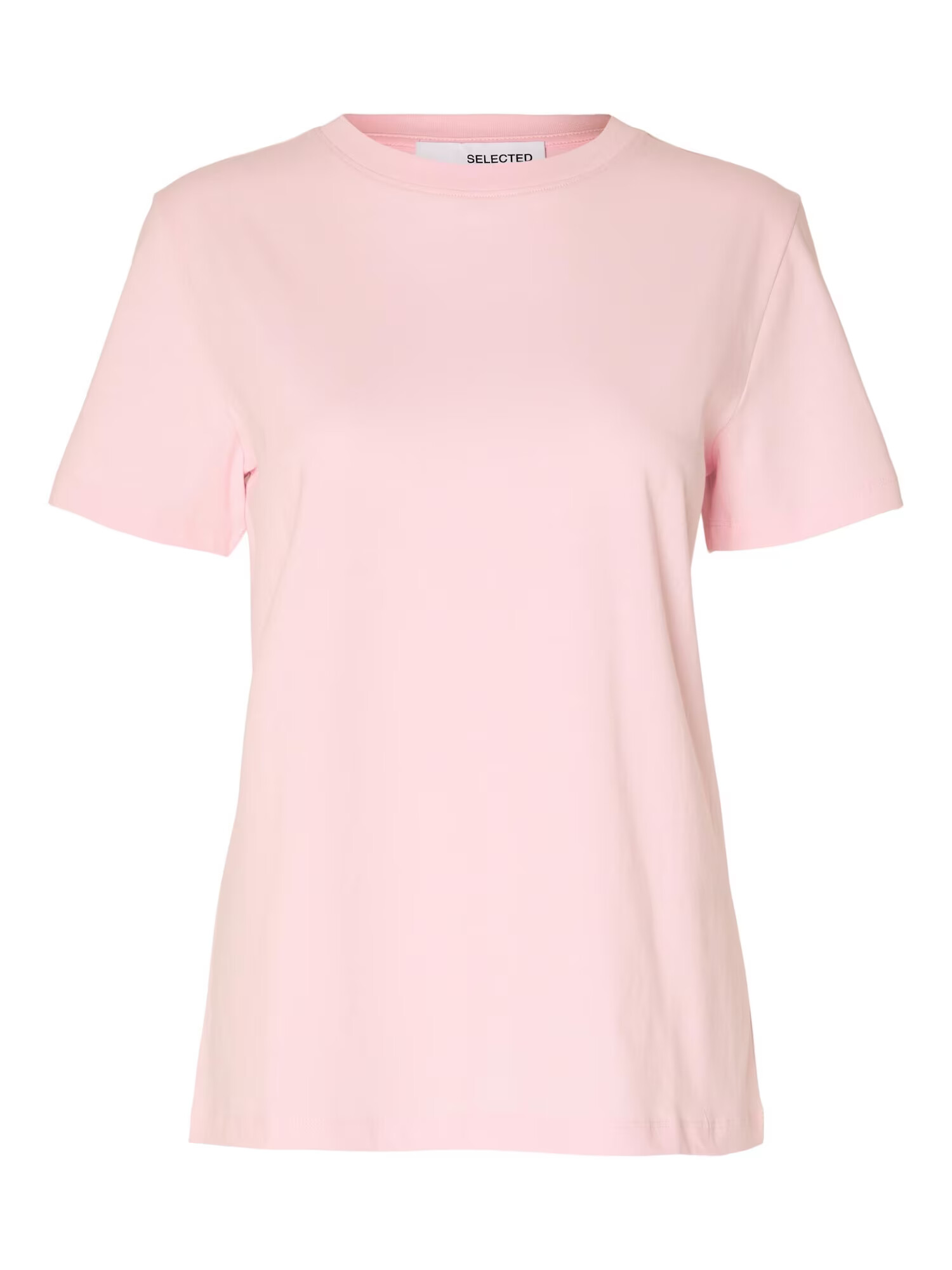 SELECTED FEMME Tricou 'MY ESSENTIAL' roz - Pled.ro