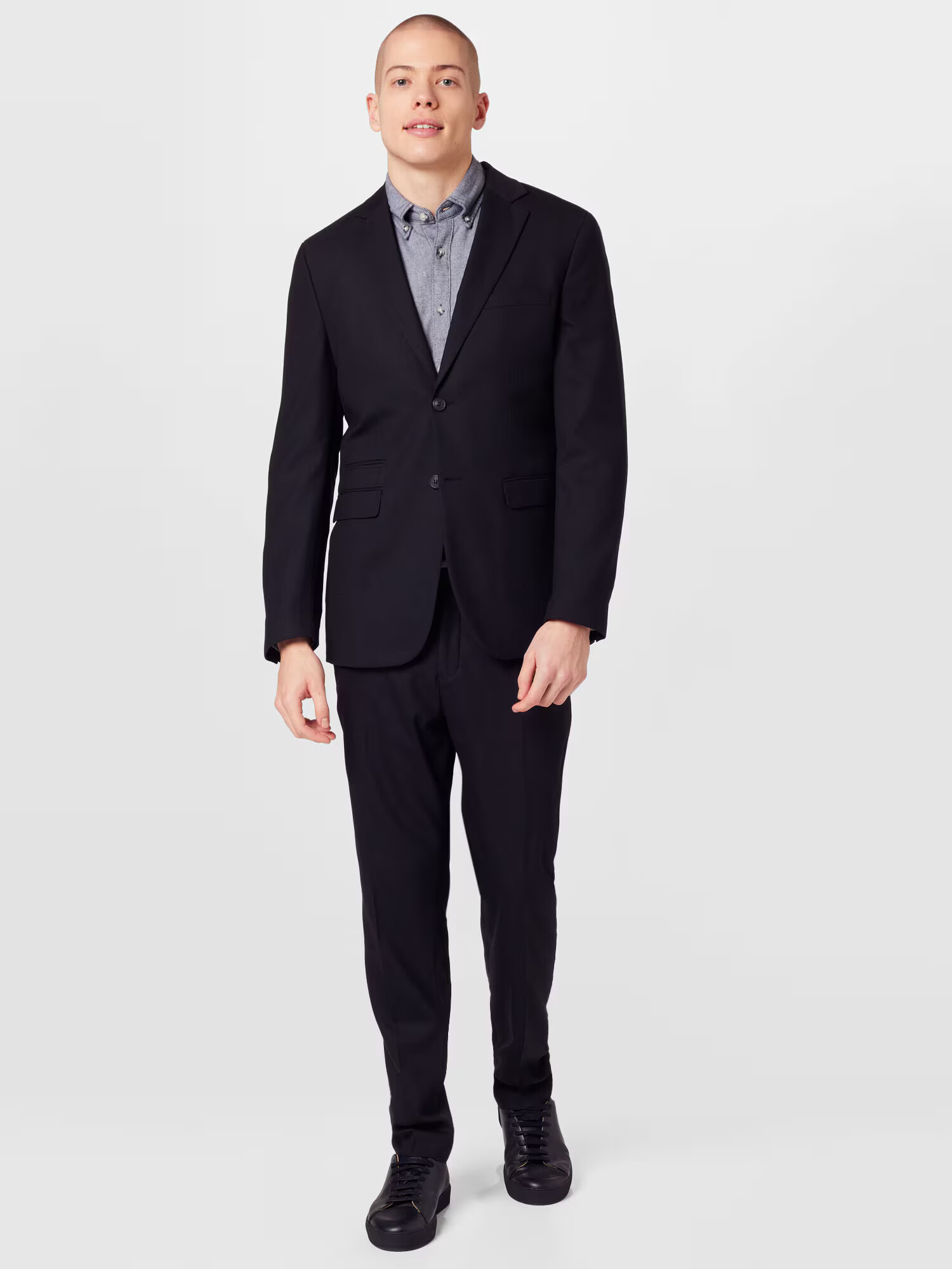 SELECTED HOMME Costum negru - Pled.ro