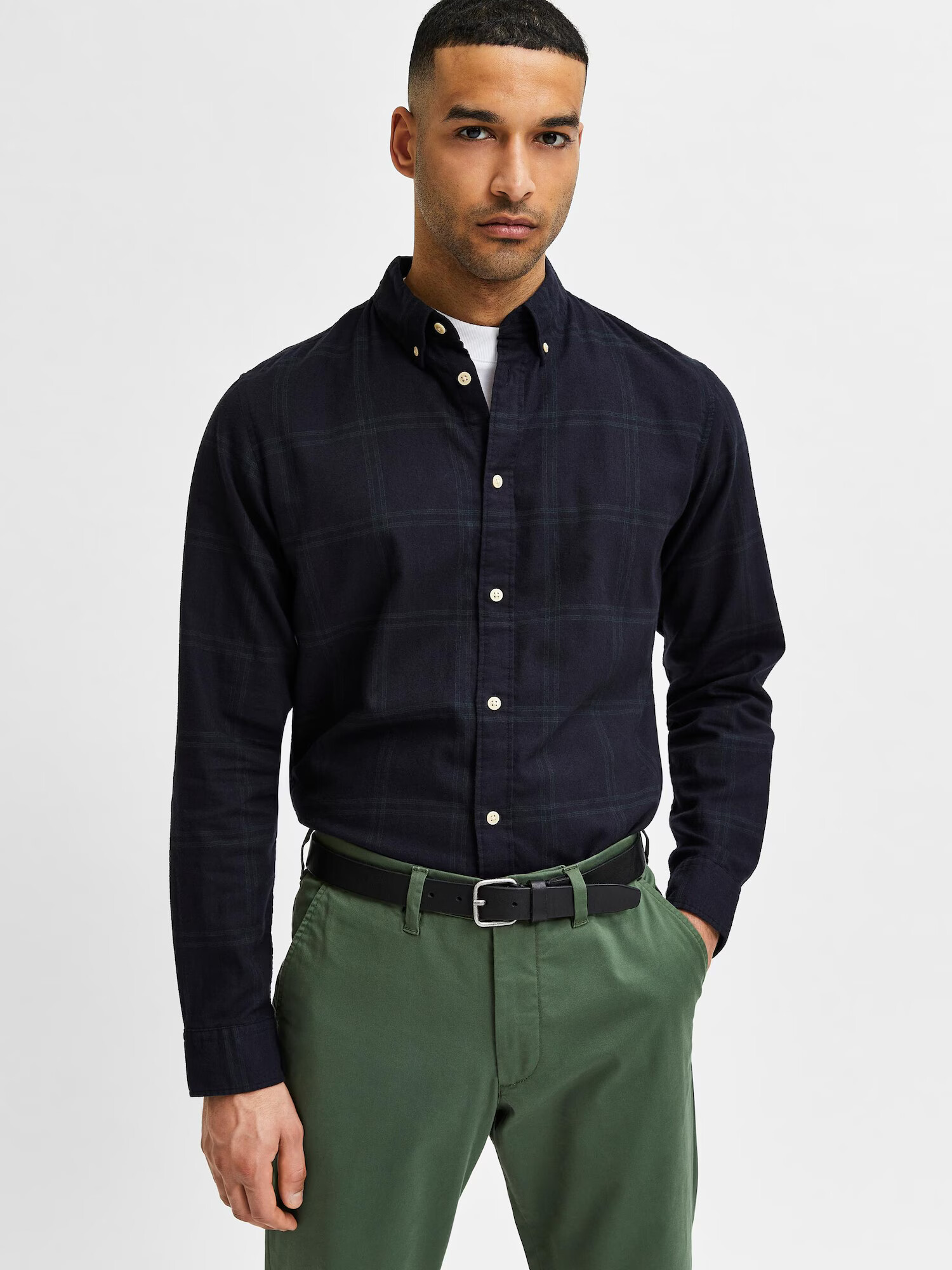 SELECTED HOMME Curea 'Henry' negru - Pled.ro